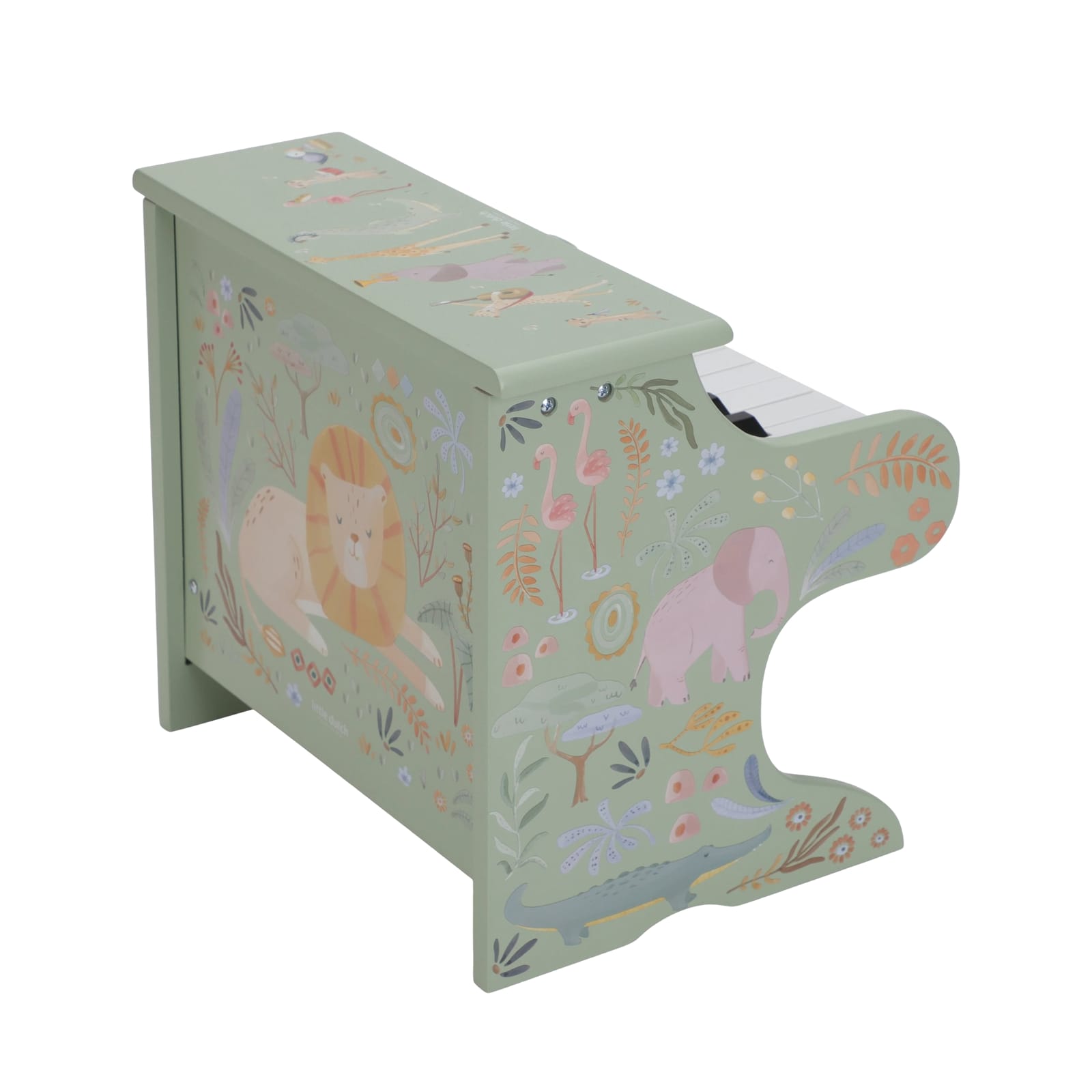 Wooden Piano - Green - Safari Friends