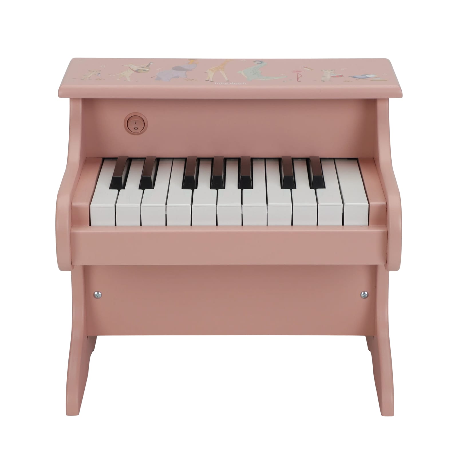 Wooden Piano - Pink - Safari Friends
