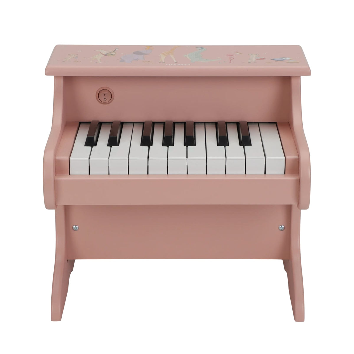 Wooden Piano - Pink - Safari Friends