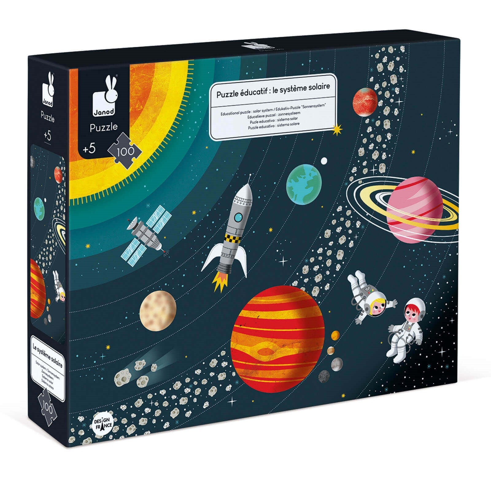 Educational Puzzle Solar System