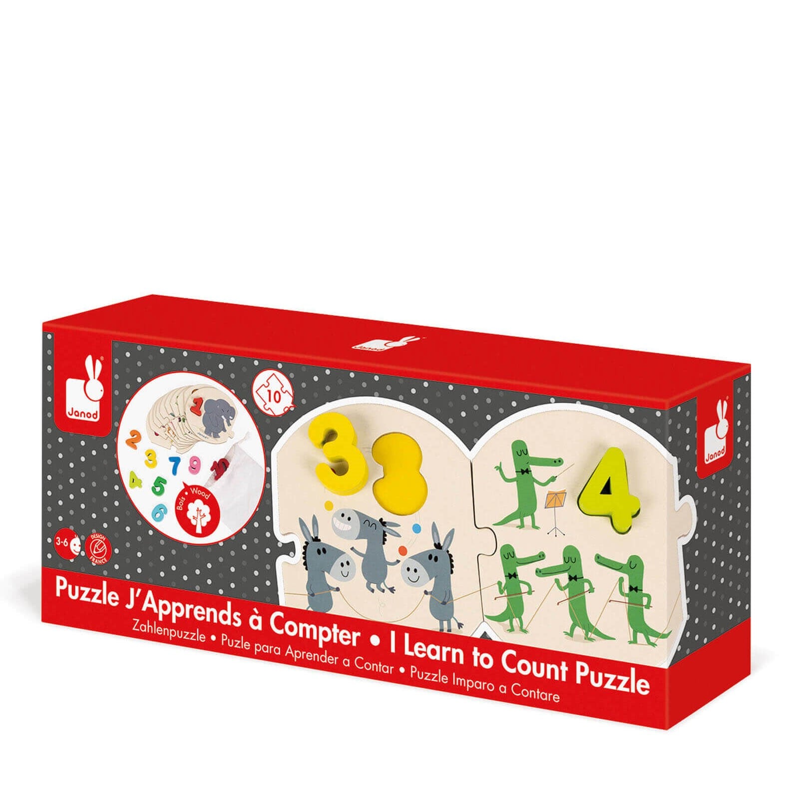 JANOD - LEARN TO COUNT PUZZLE JANOD - LEARN TO COUNT PUZZLE