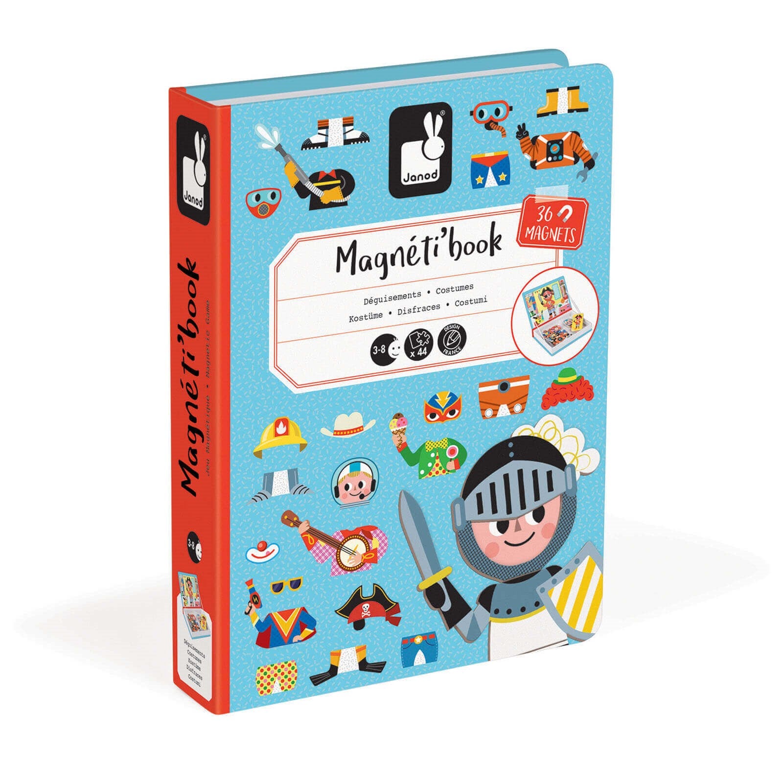 Magnetic Book - Boy's Costumes