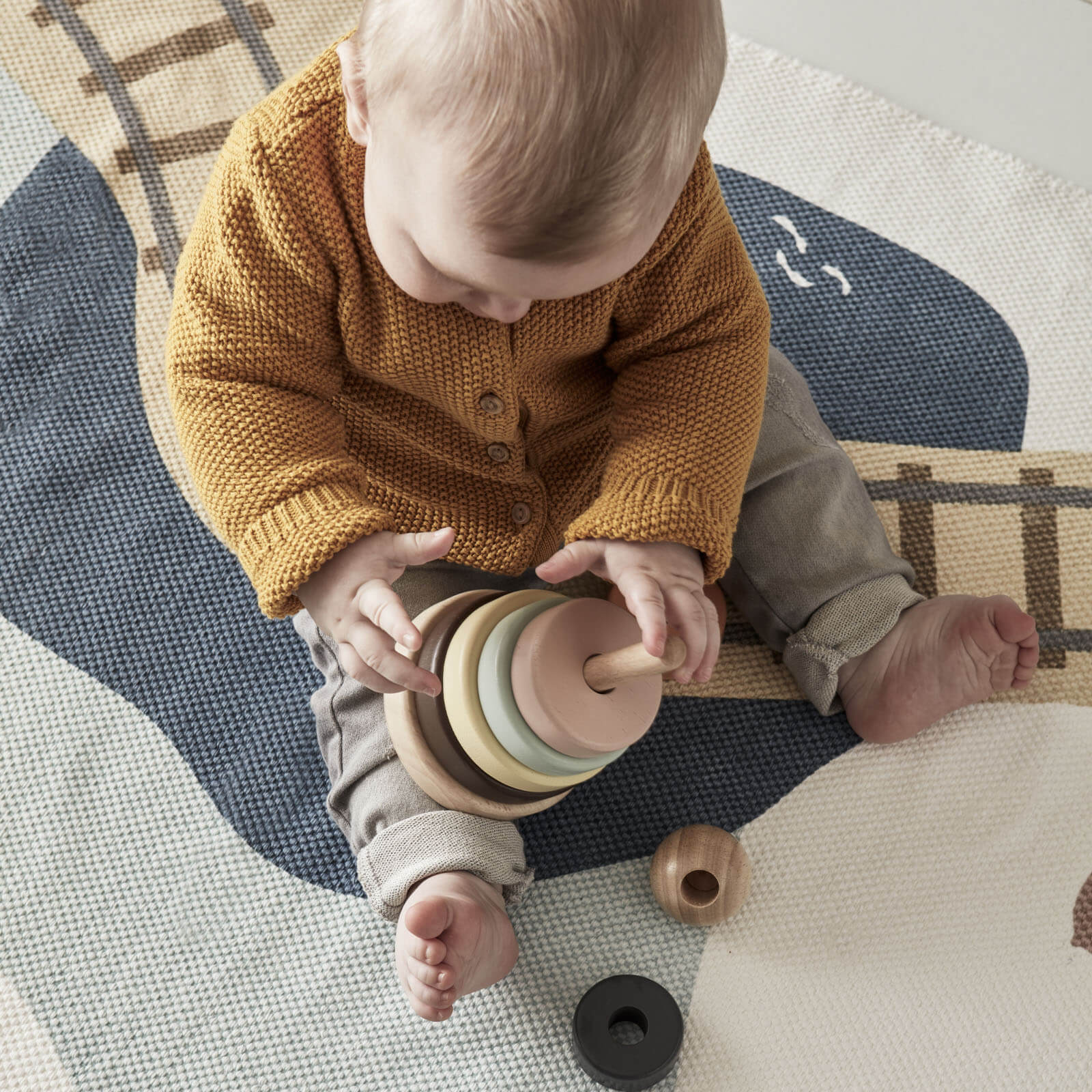 Neo Wooden Stacking Ring