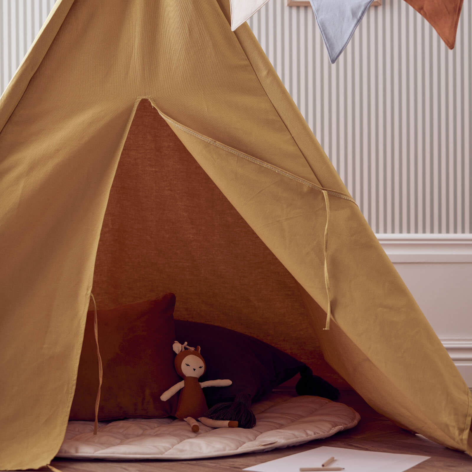 Tipi Tent Yellow