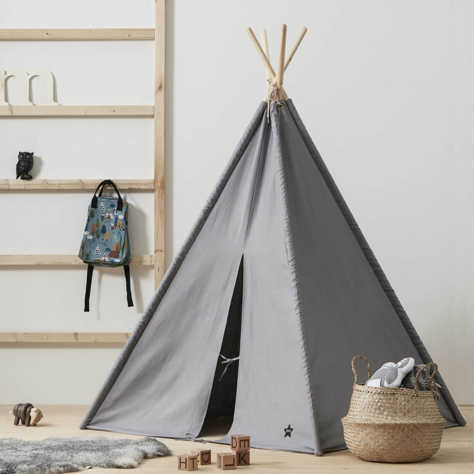Tipi Tent Grey