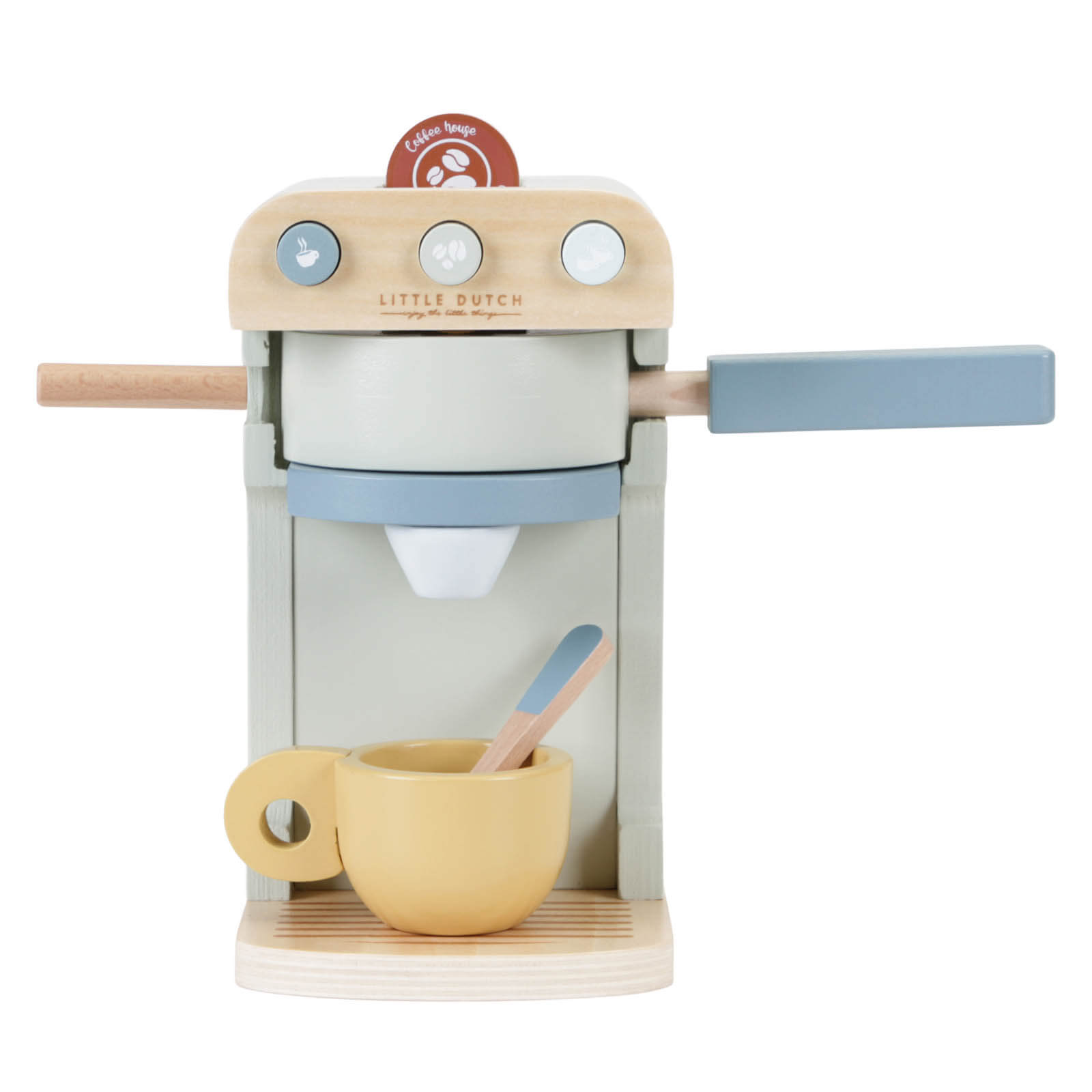 Wooden Coffee Machine