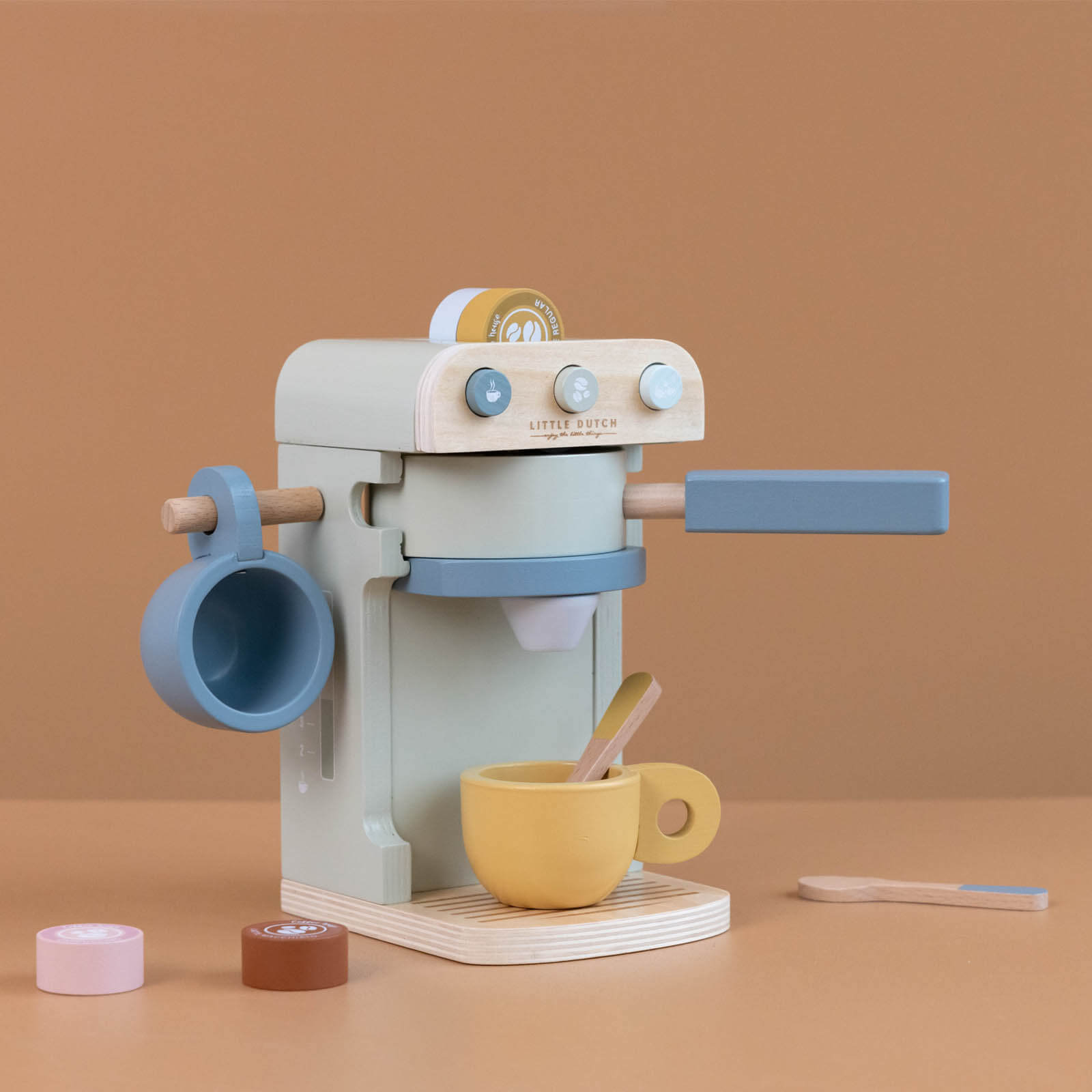 Wooden Coffee Machine