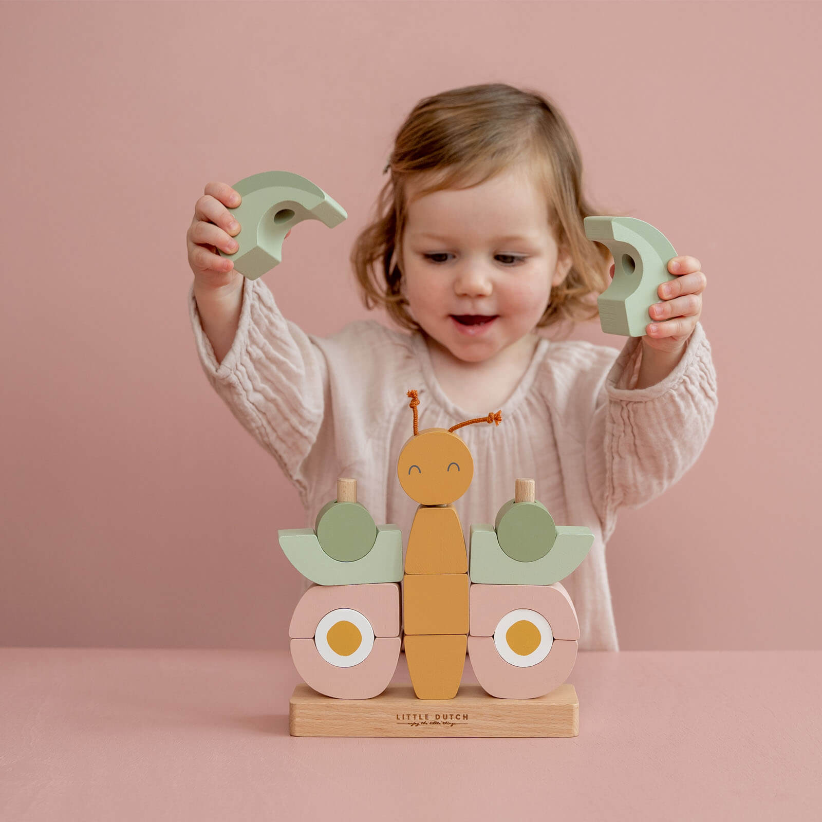 Butterfly Stacking Puzzle