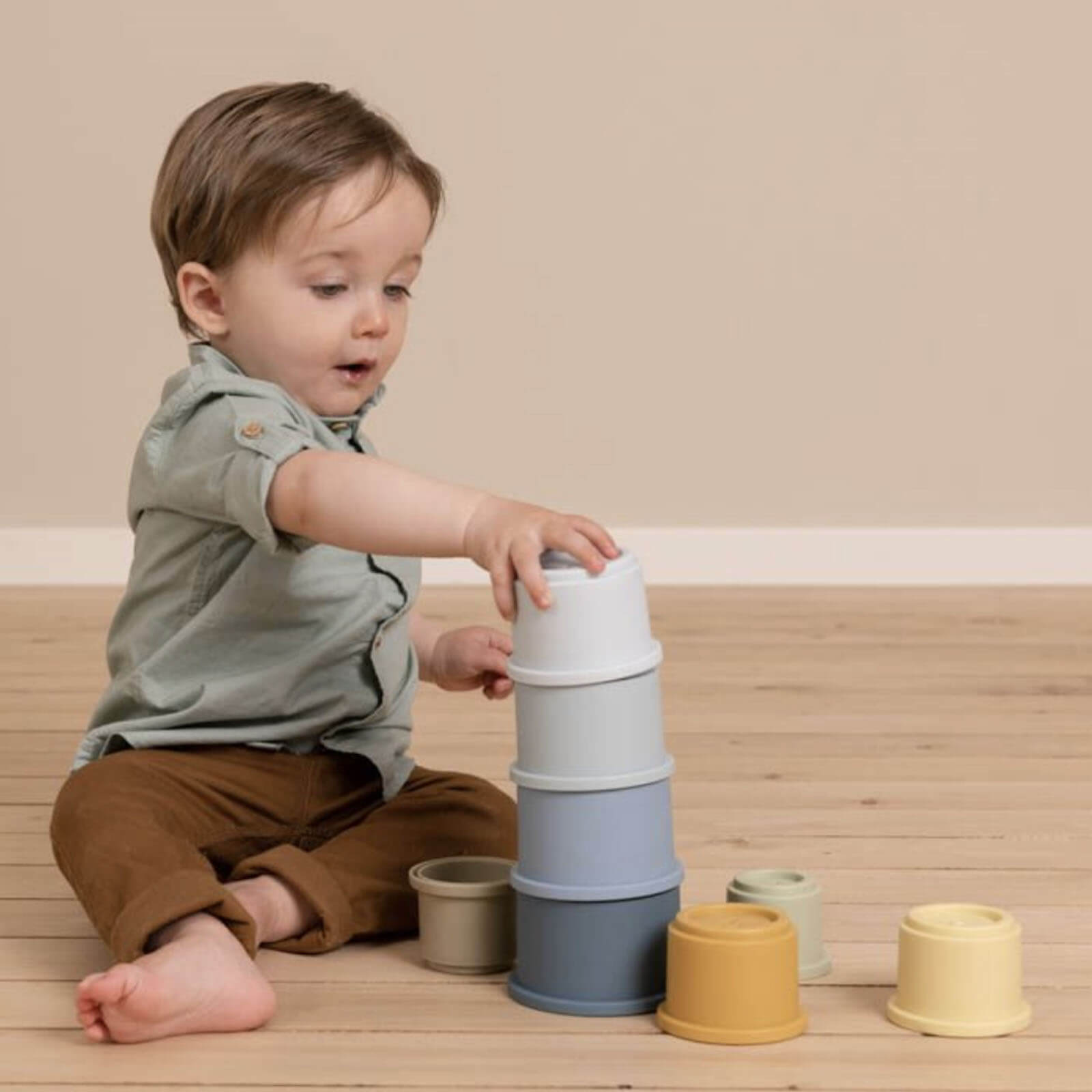 Stacking Cups - Blue