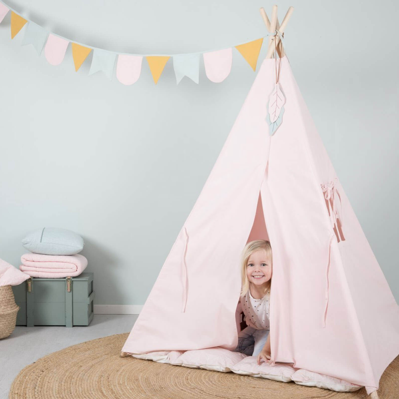 Teepee Tent Light Pink