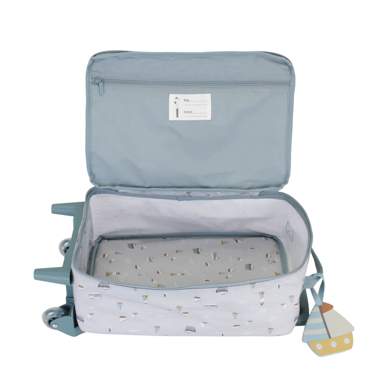 Children's Suitcase Sailors Bay Blue