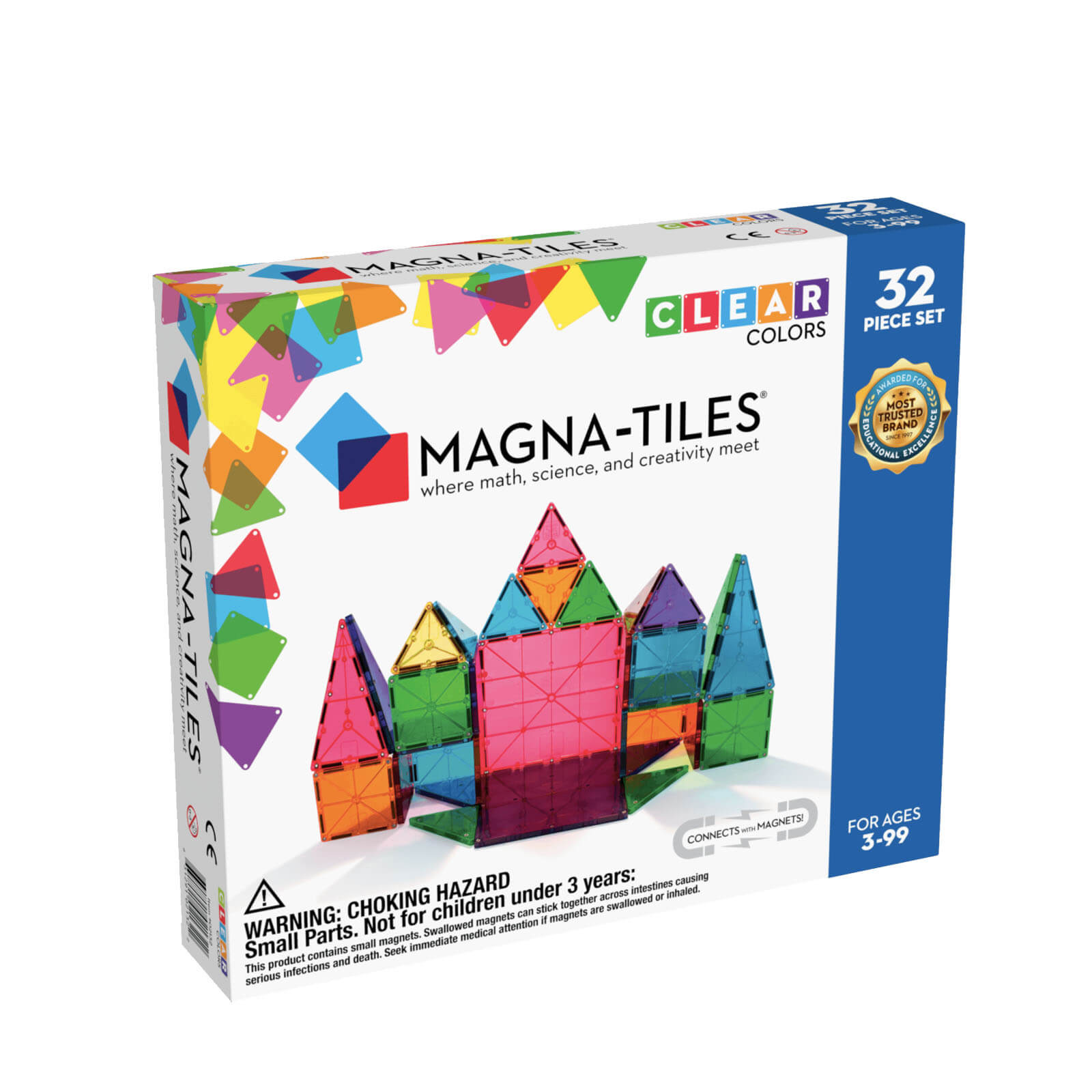 Clear Colours 32 Piece Set