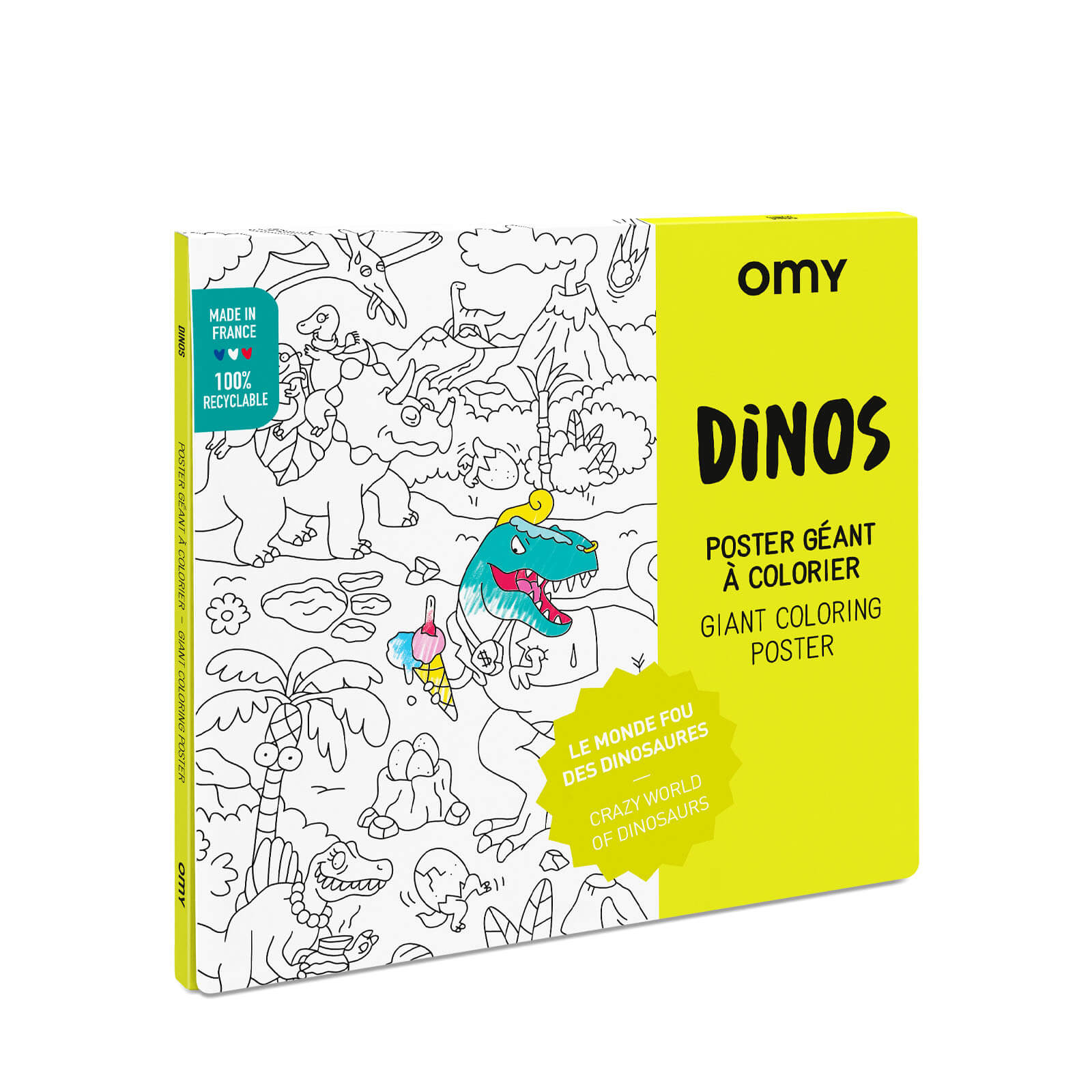 Colouring Poster - Dinosaurs