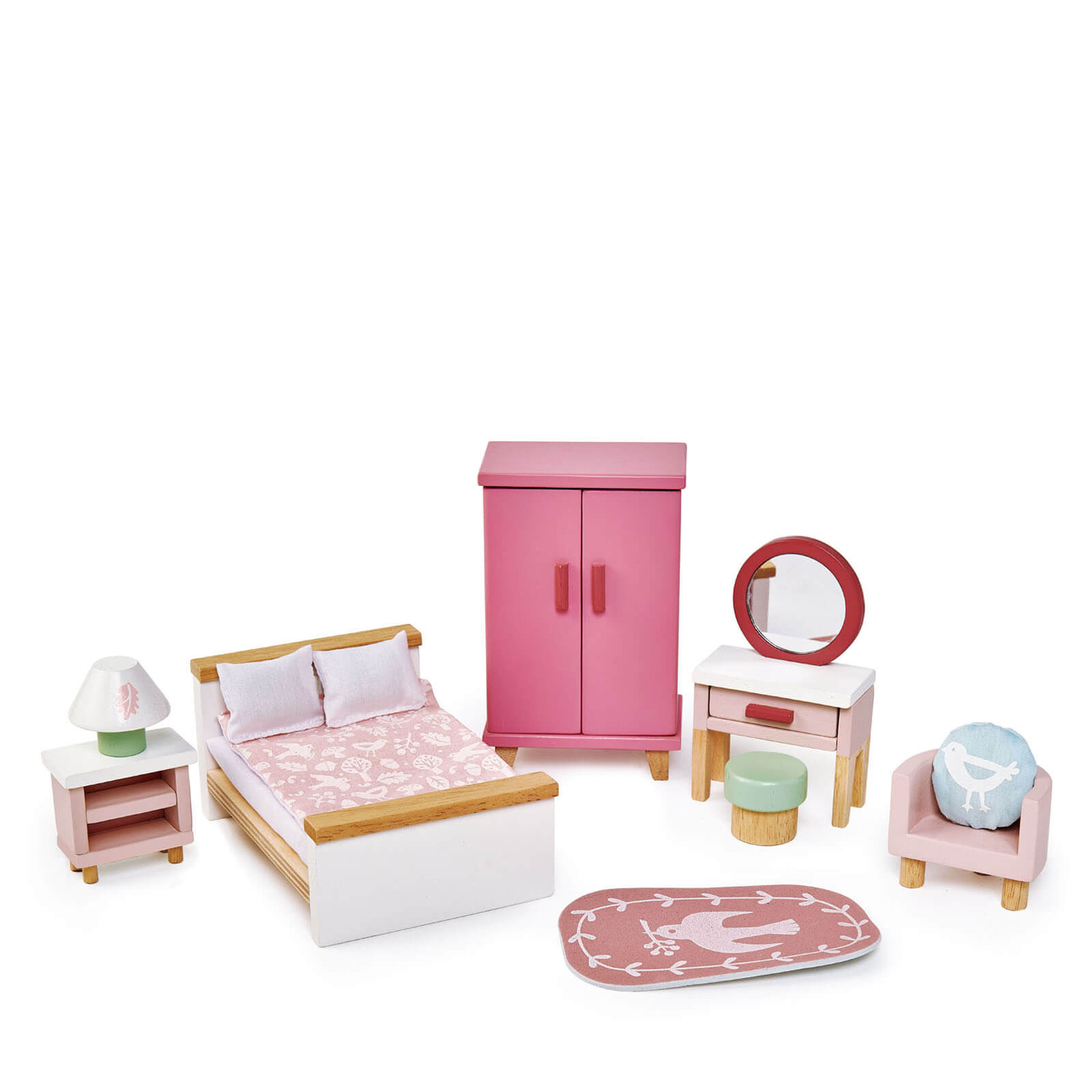 Tender Leaf- Dolls House Bedroom Furniture Set