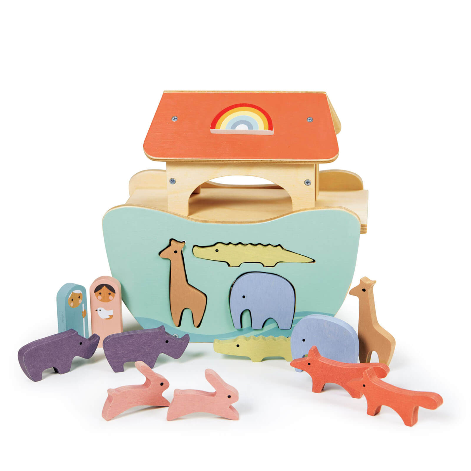 Little Wooden Noah's Ark
