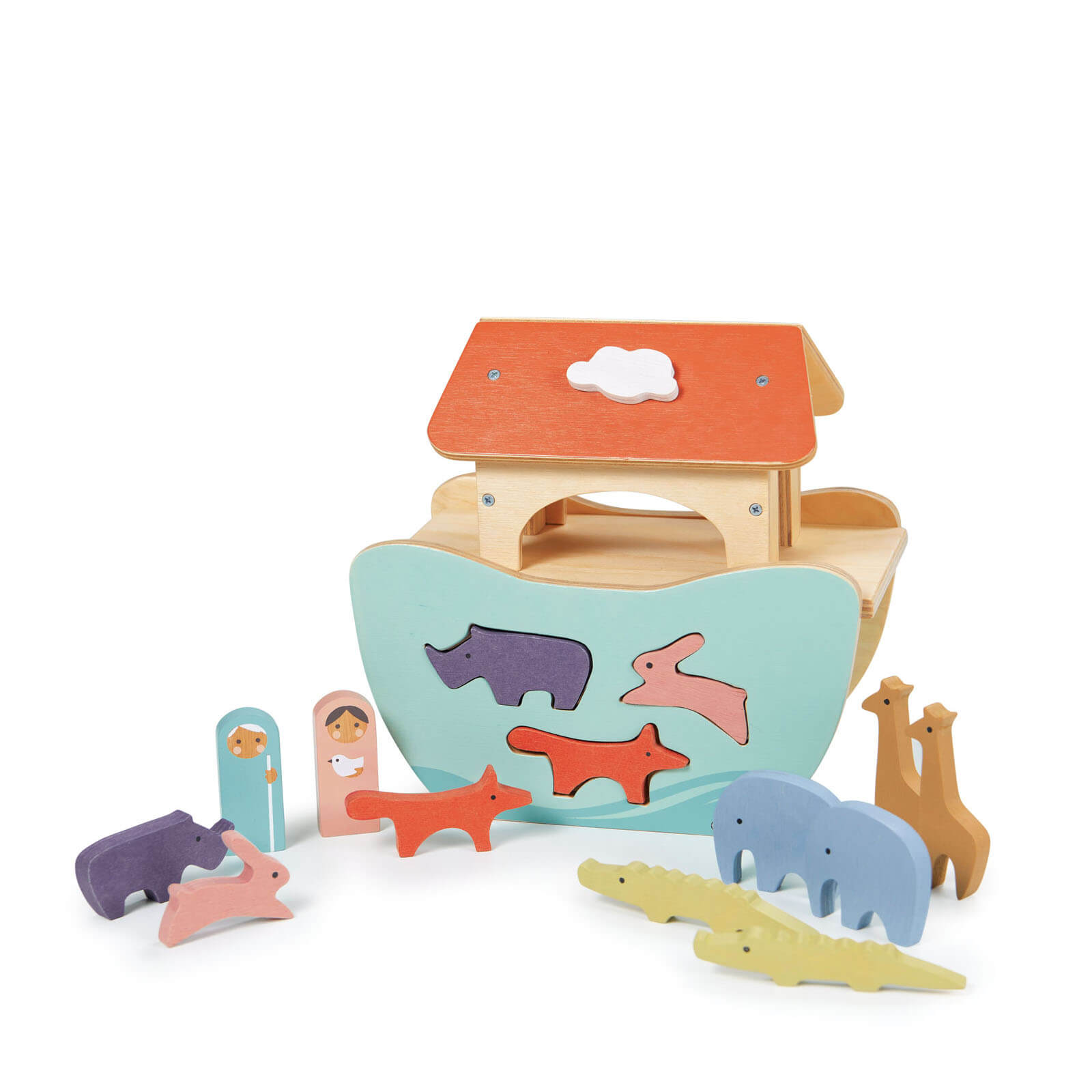 Little Wooden Noah's Ark