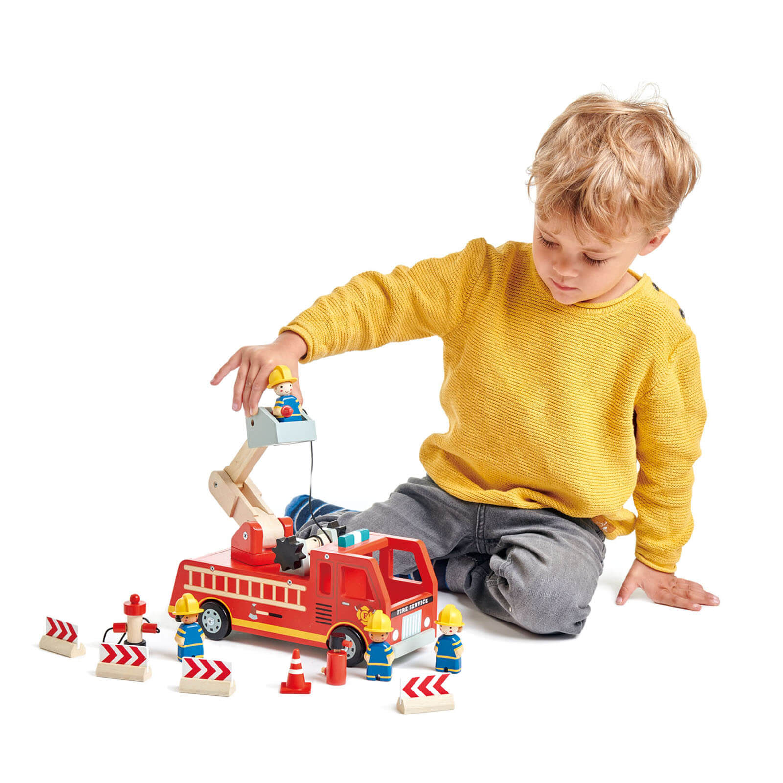 Wooden Fire Engine
