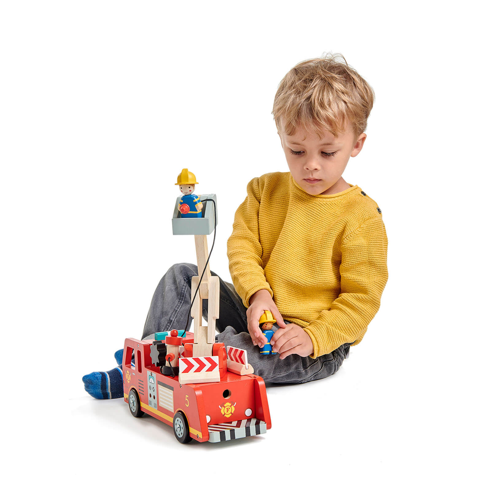 Wooden Fire Engine