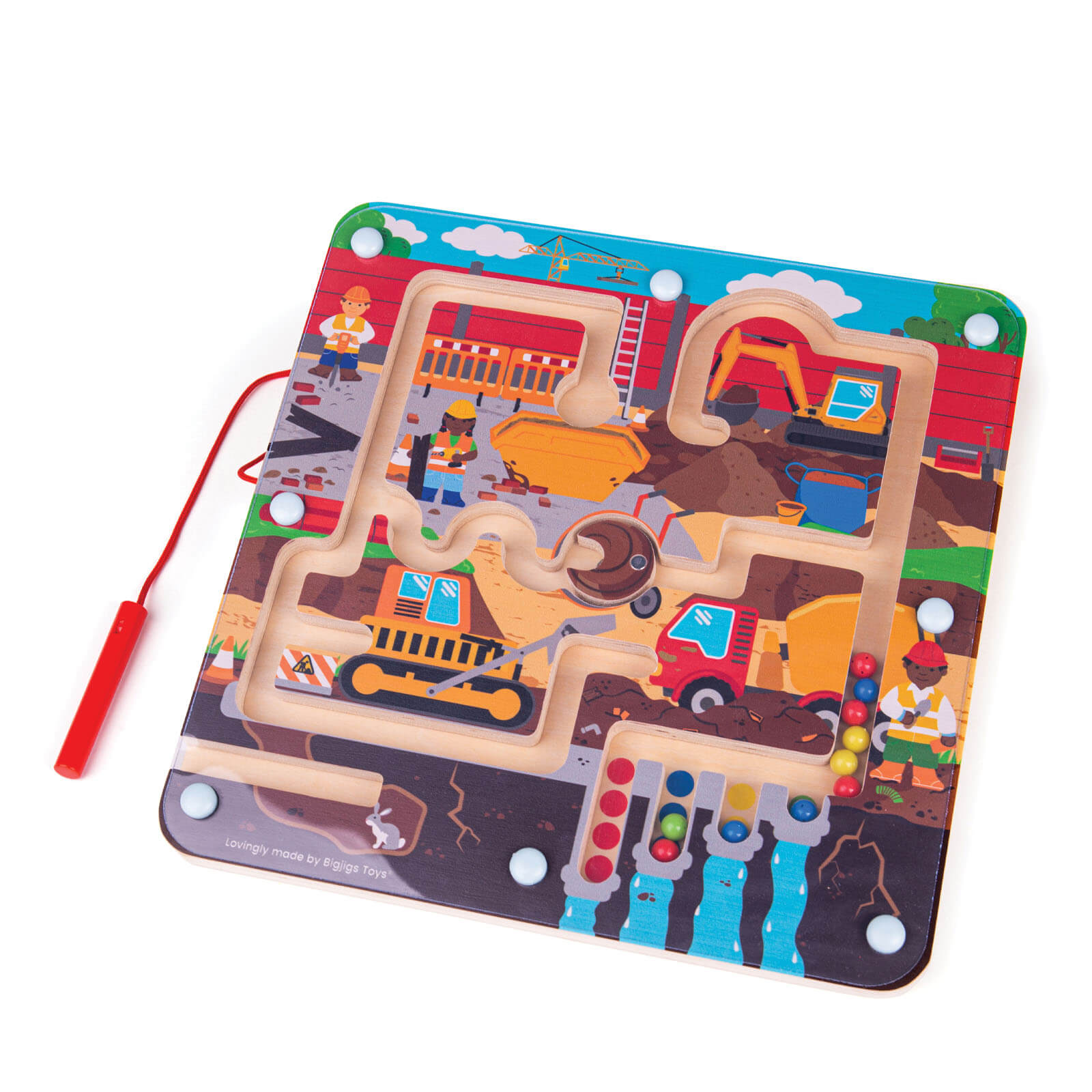 Construction Maze Puzzle
