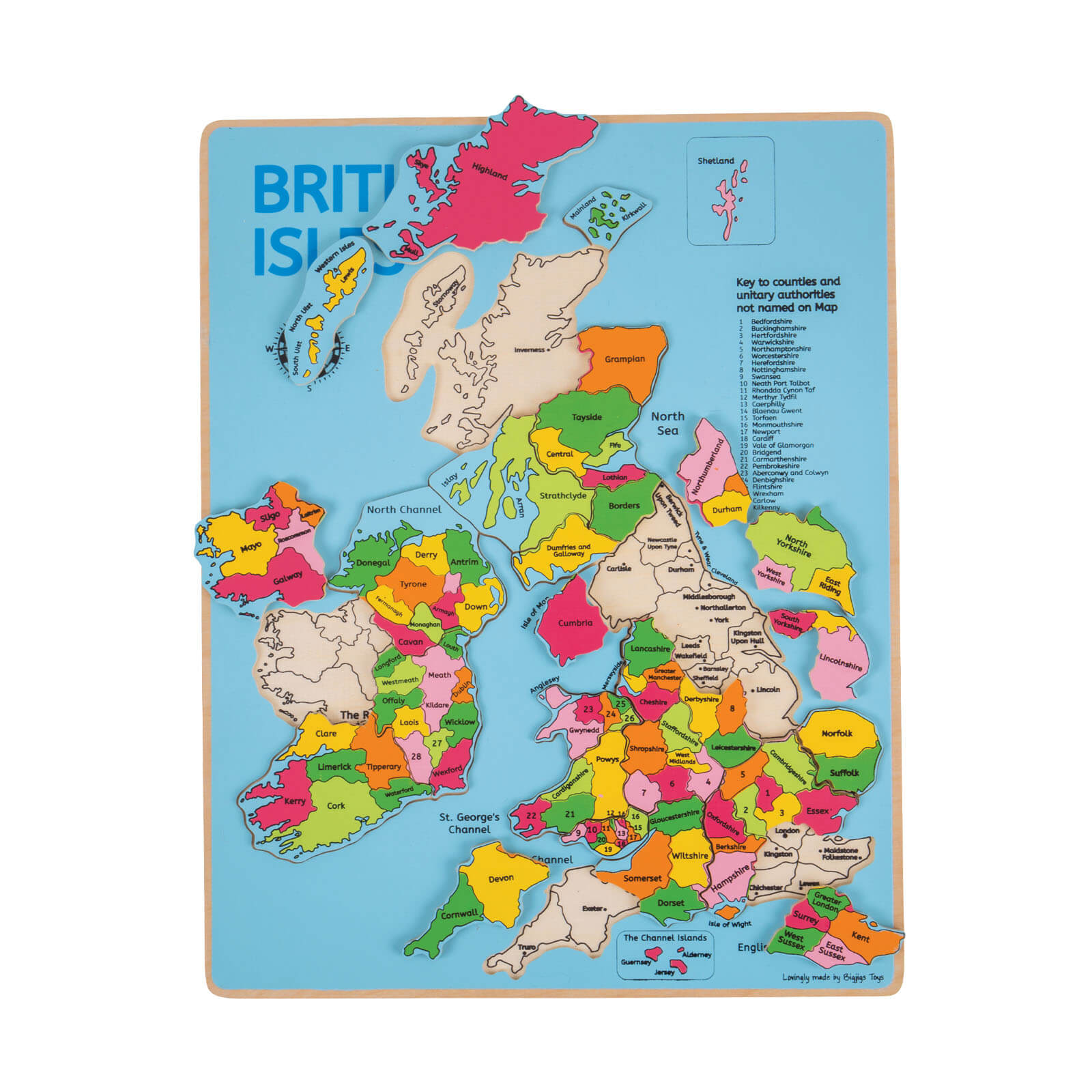 British Isles Inset Puzzle