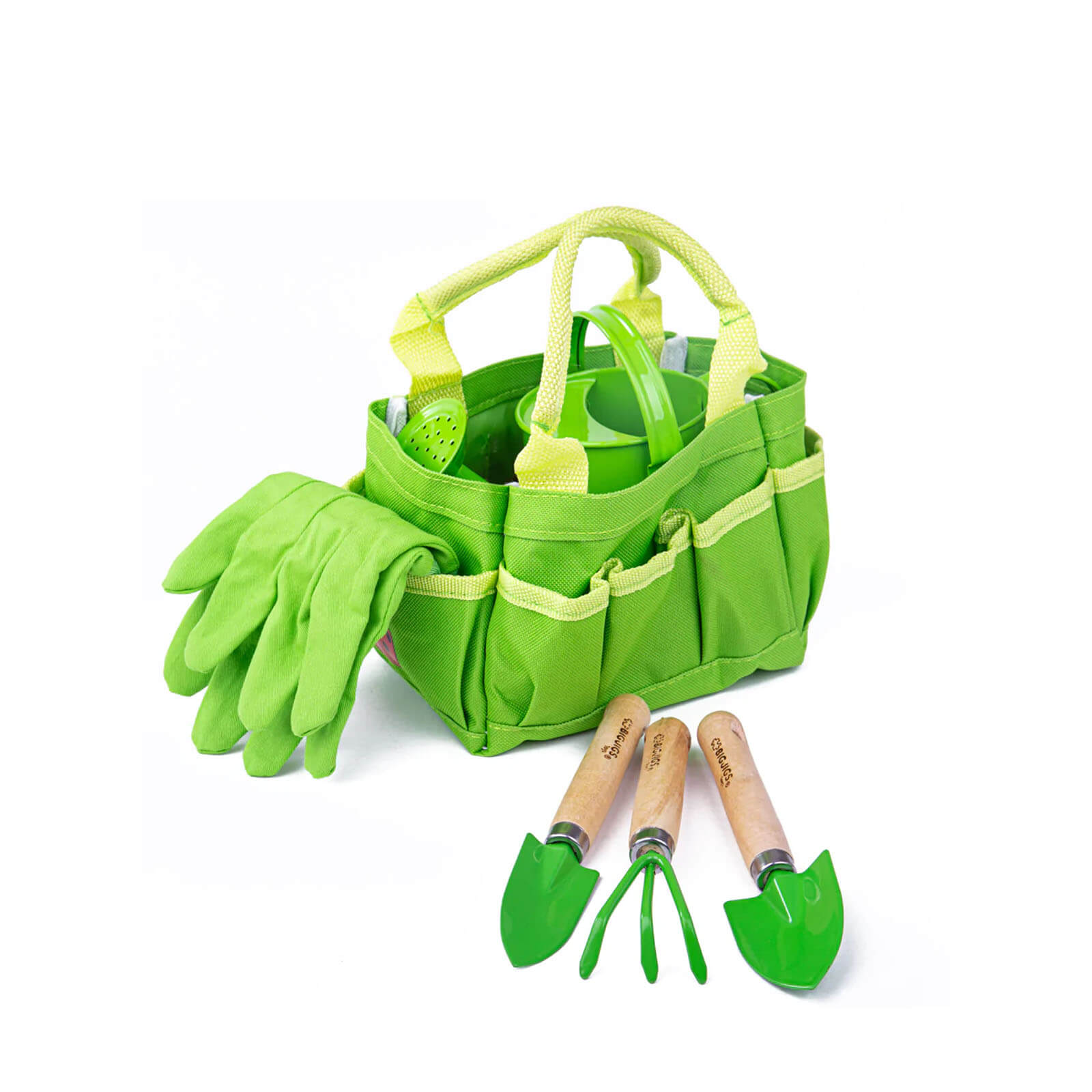 Small Tote Bag with Garden Tools