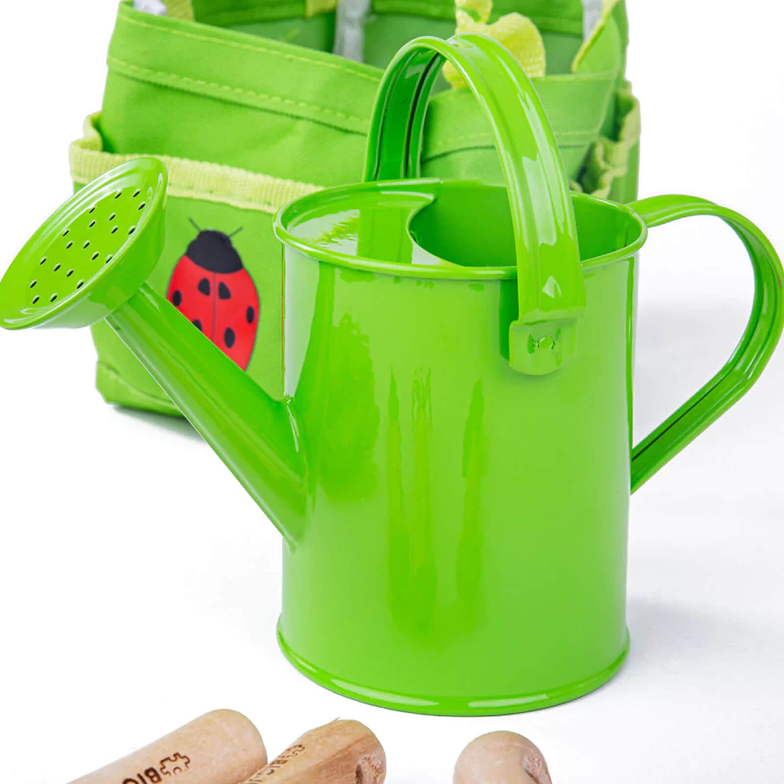 Small Tote Bag with Garden Tools