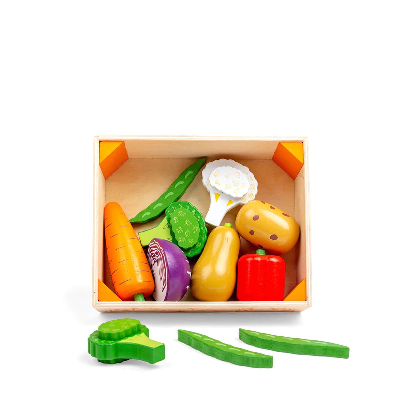 Wooden Vegetable Crate