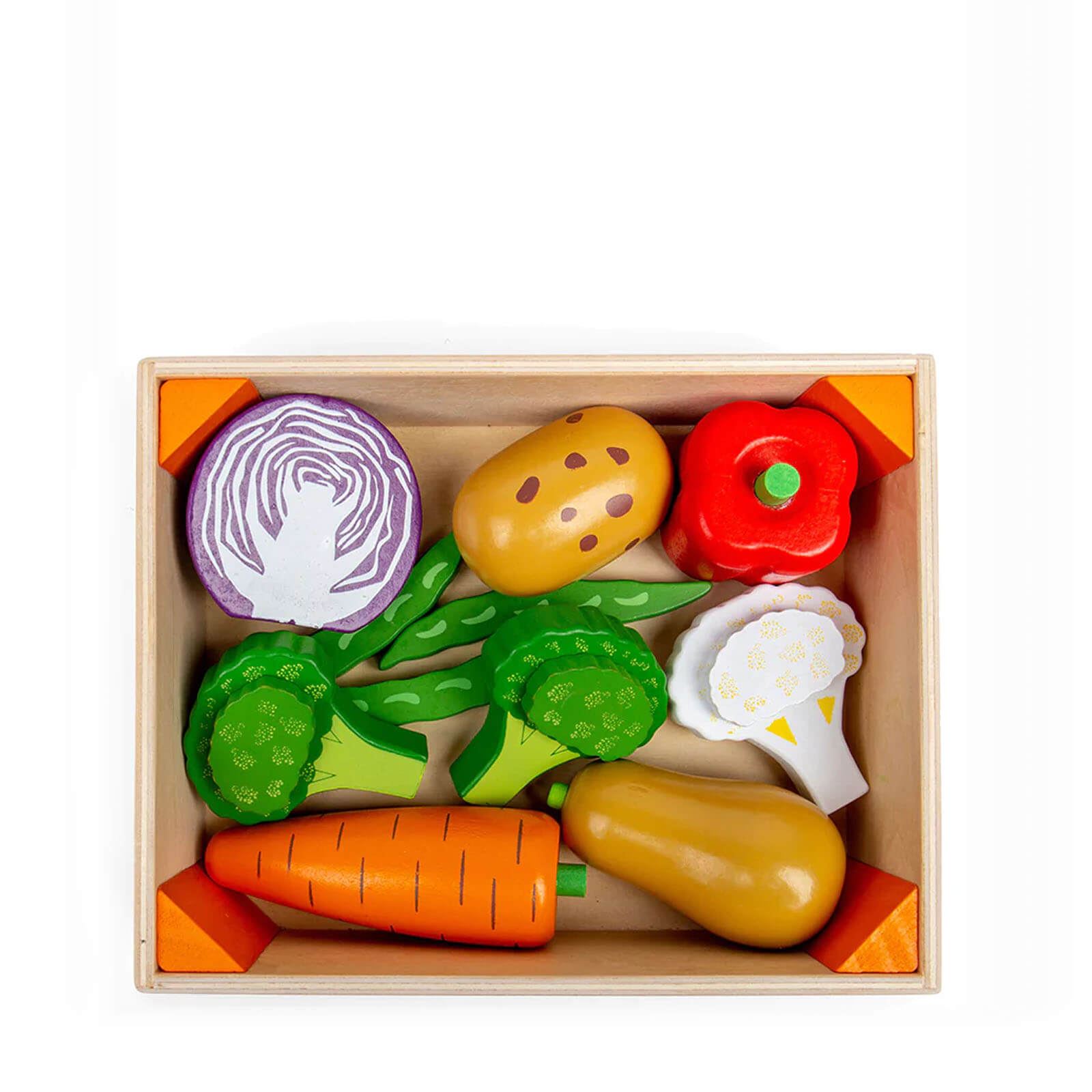 Wooden Vegetable Crate