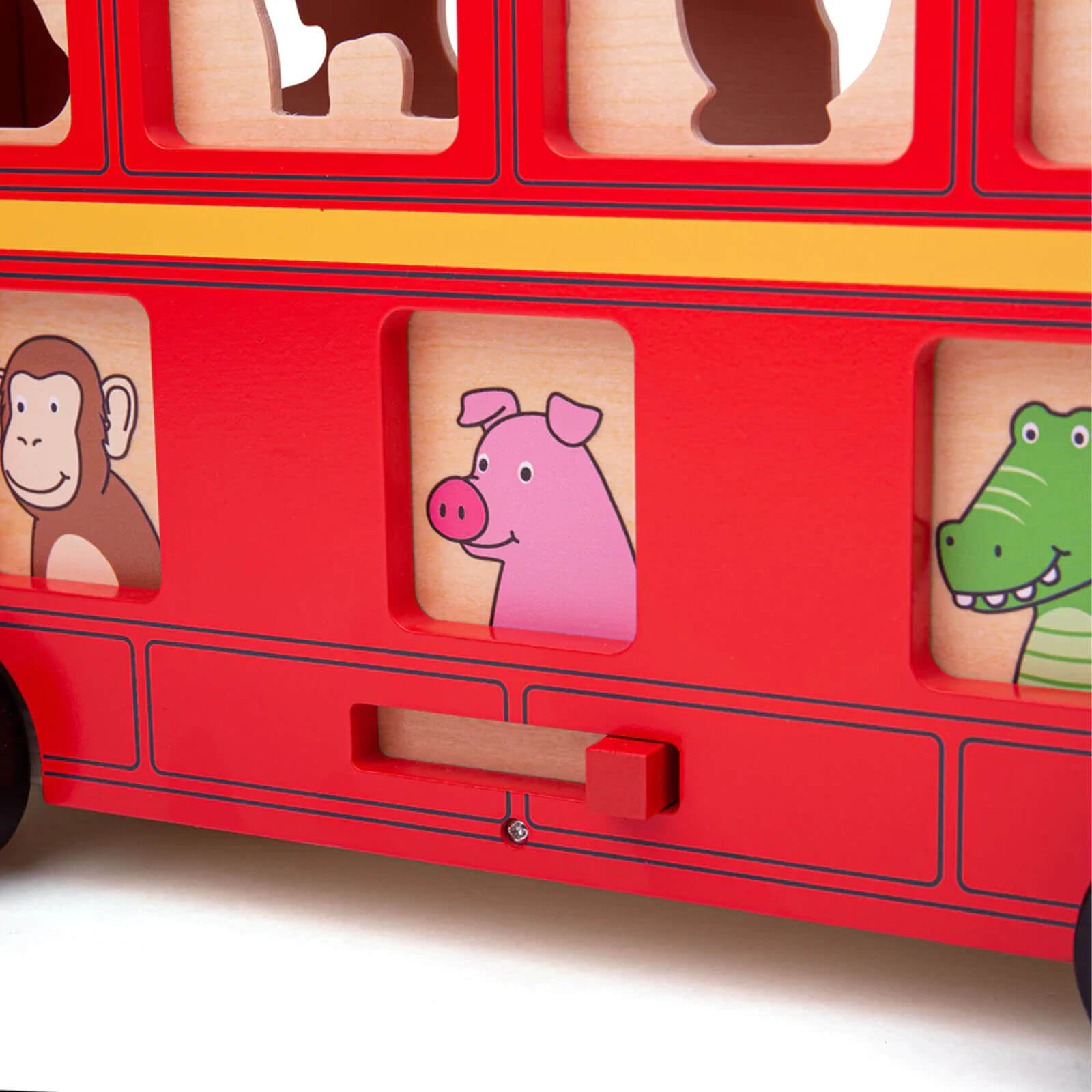 Red Bus Shape Sorter