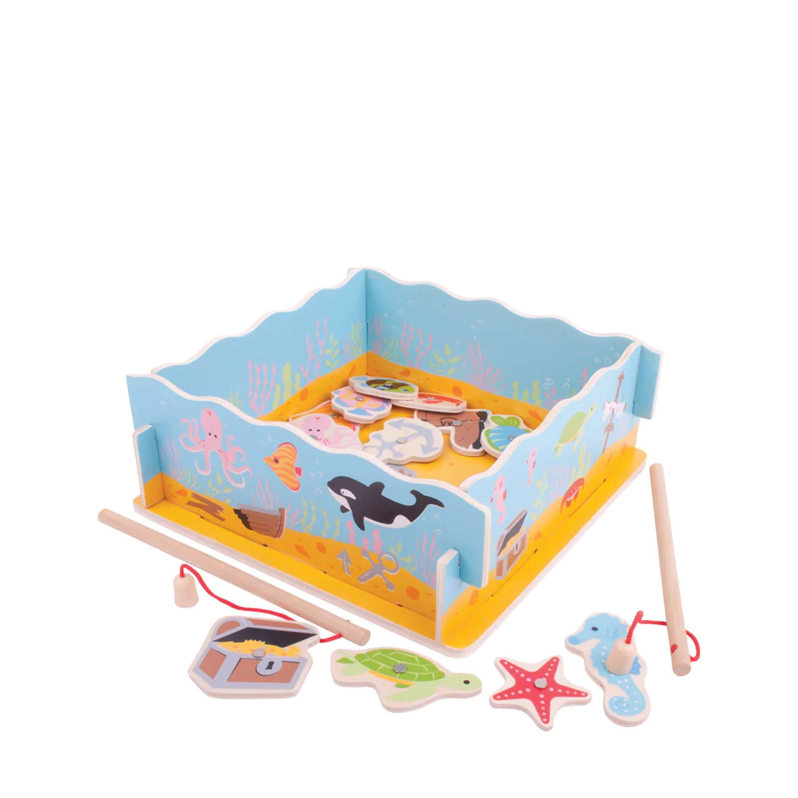 Wooden Fishing Game