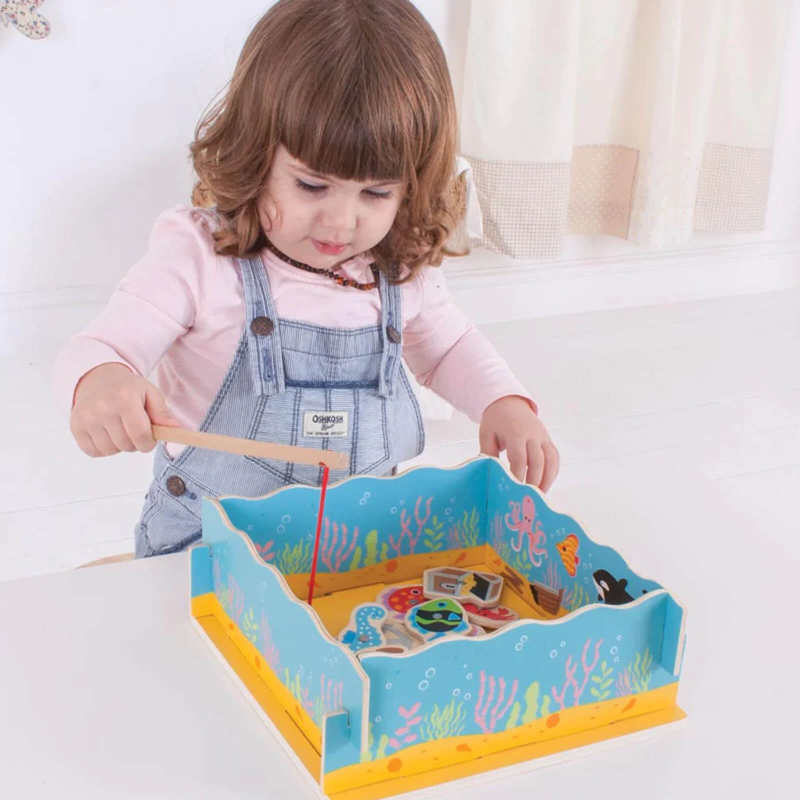 Wooden Fishing Game