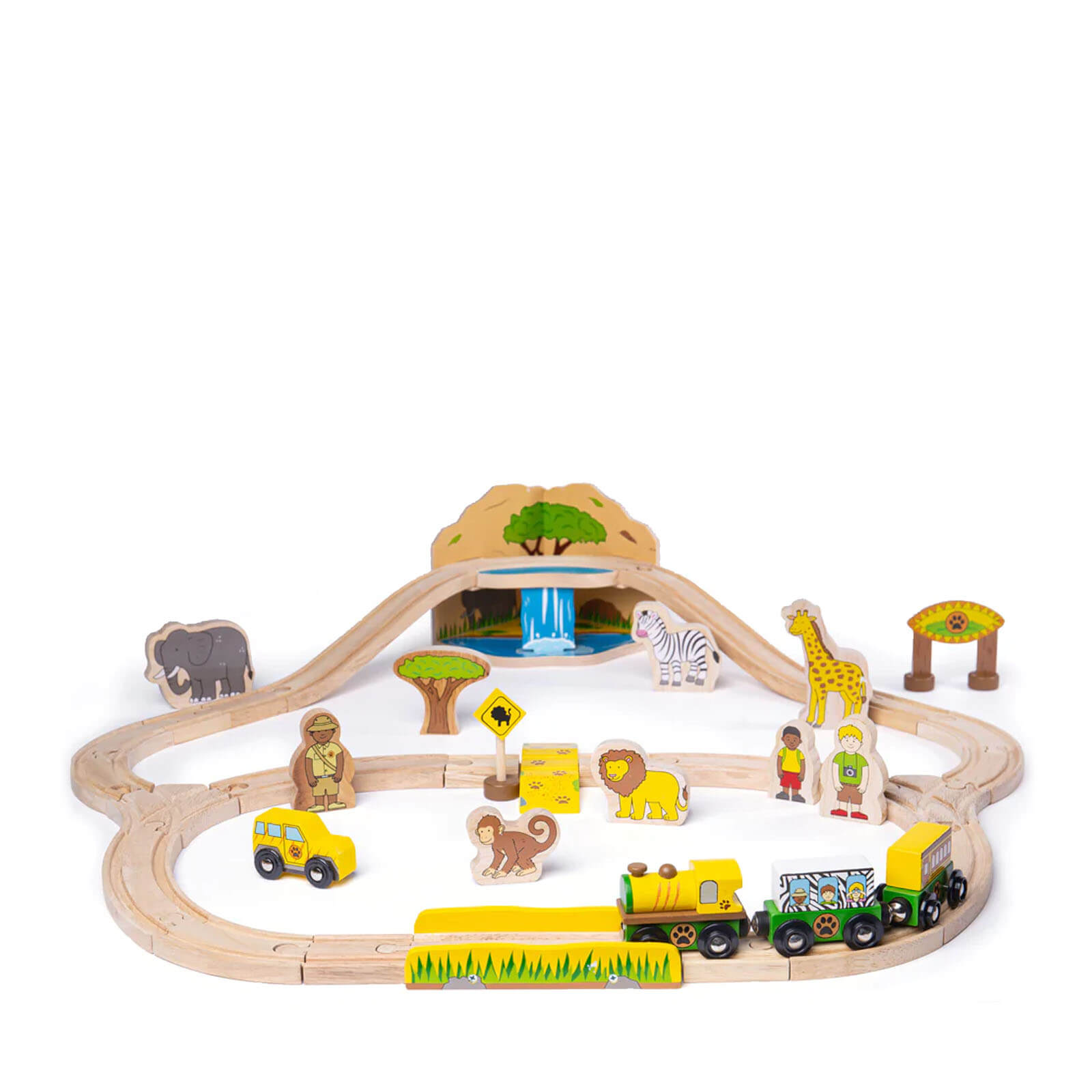 Safari Train Set - 38 Pieces