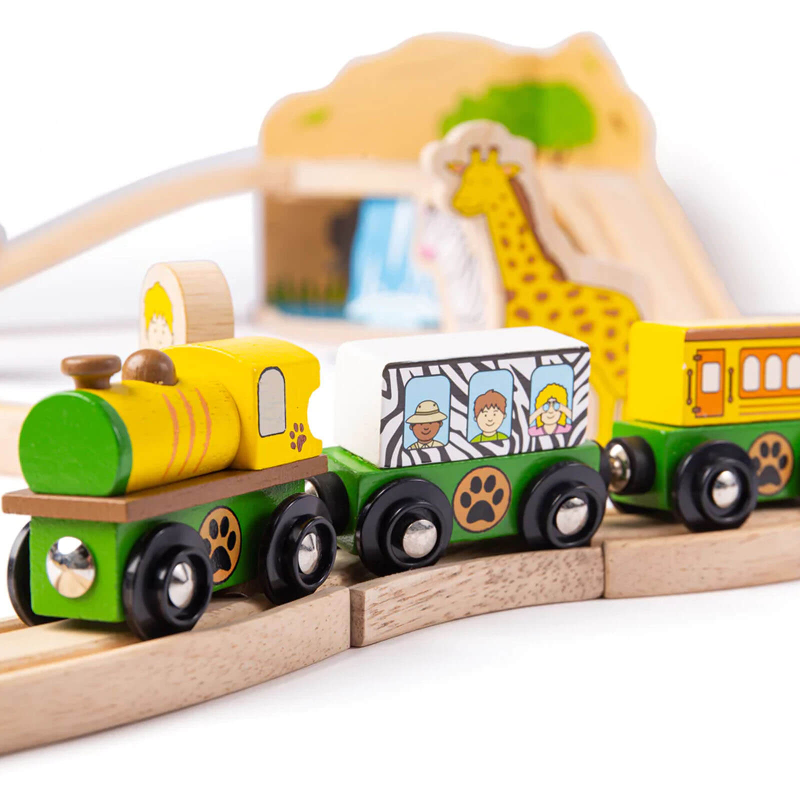 Safari Train Set - 38 Pieces