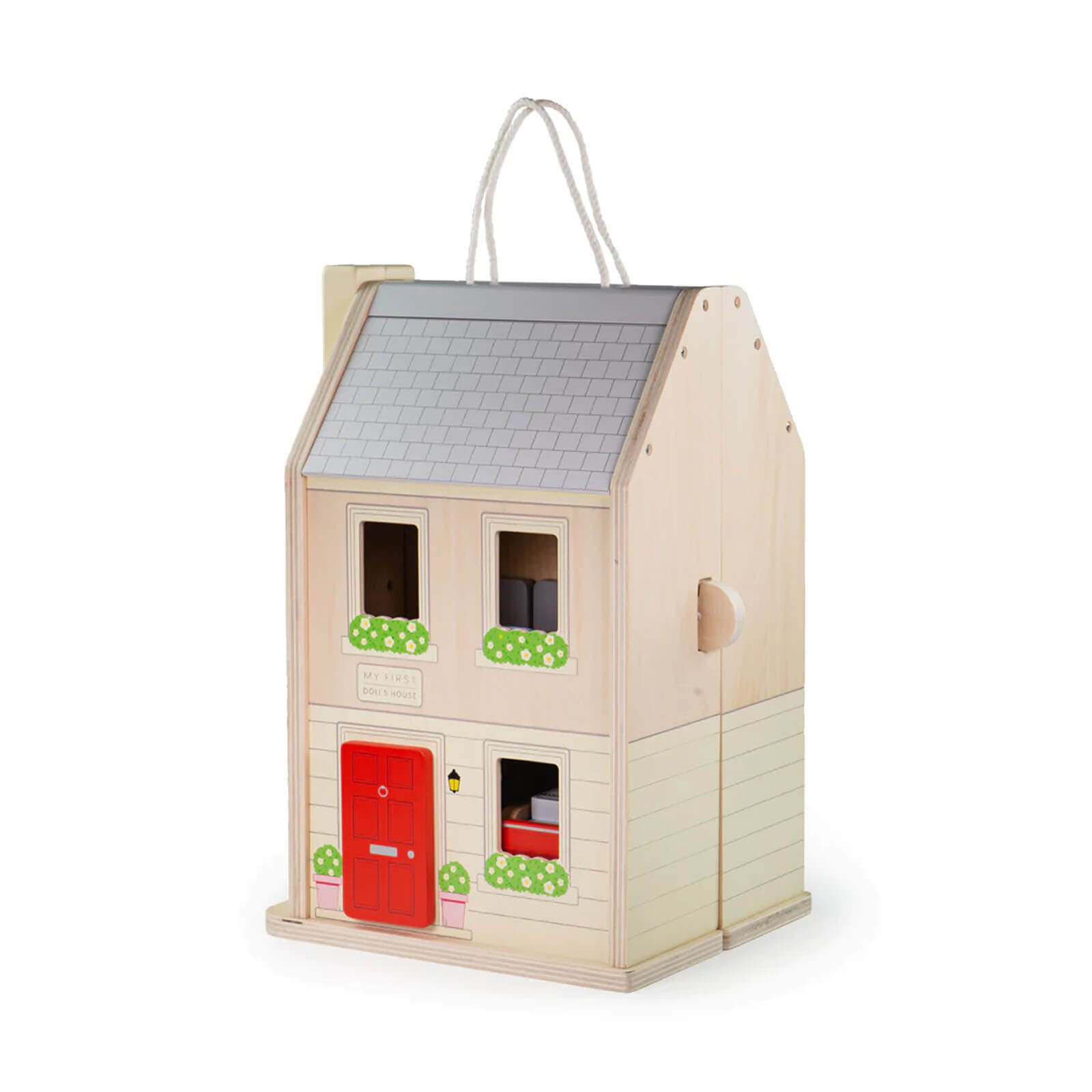 Folding Doll House - Furniture and Car