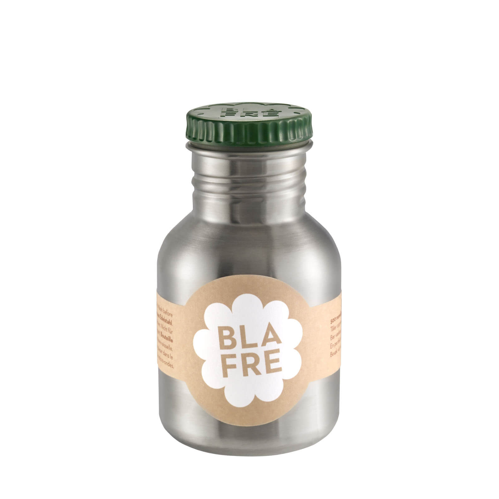 Steel Drinking Bottle 300ml - Dark Green
