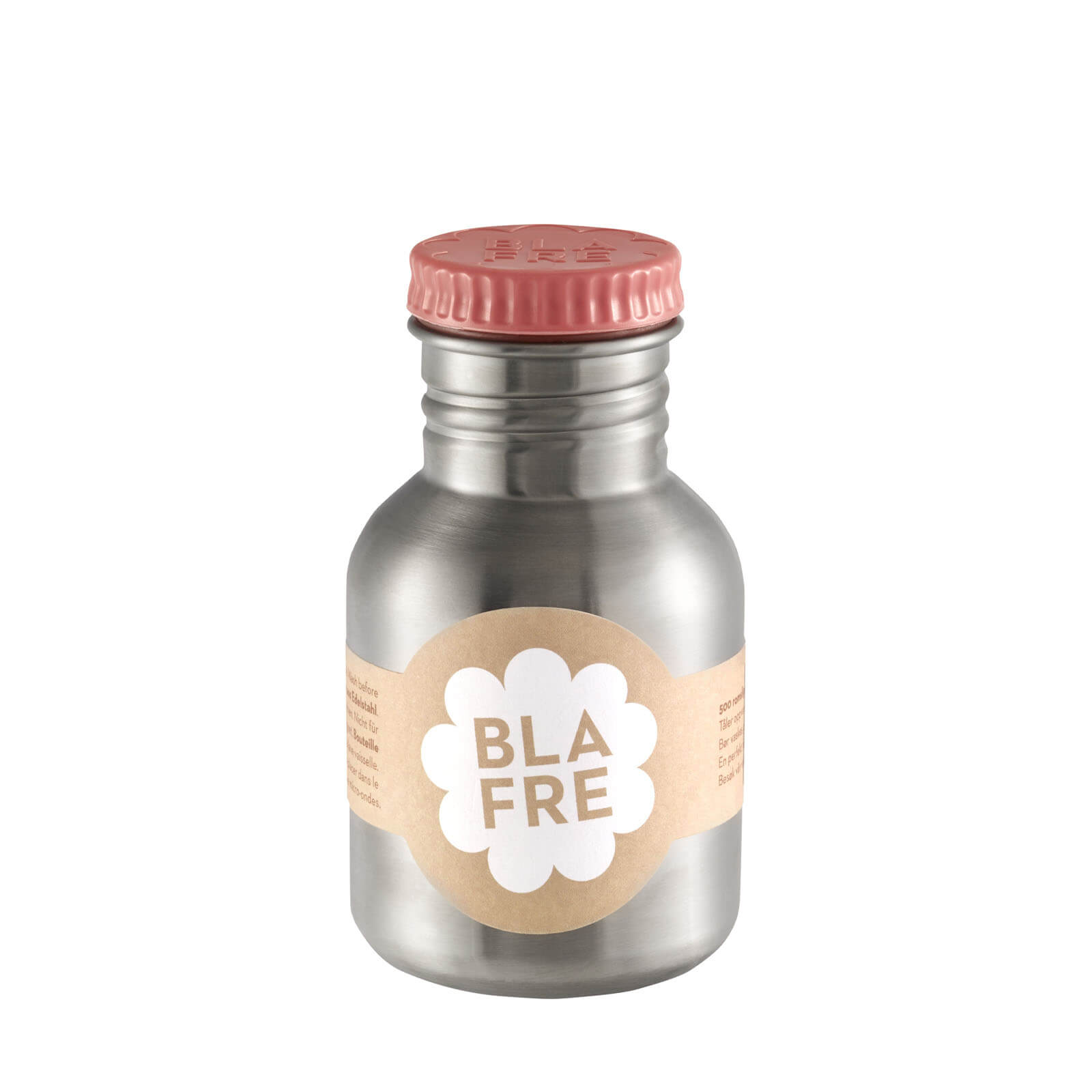 Steel Drinking Bottle 300ml - Pink