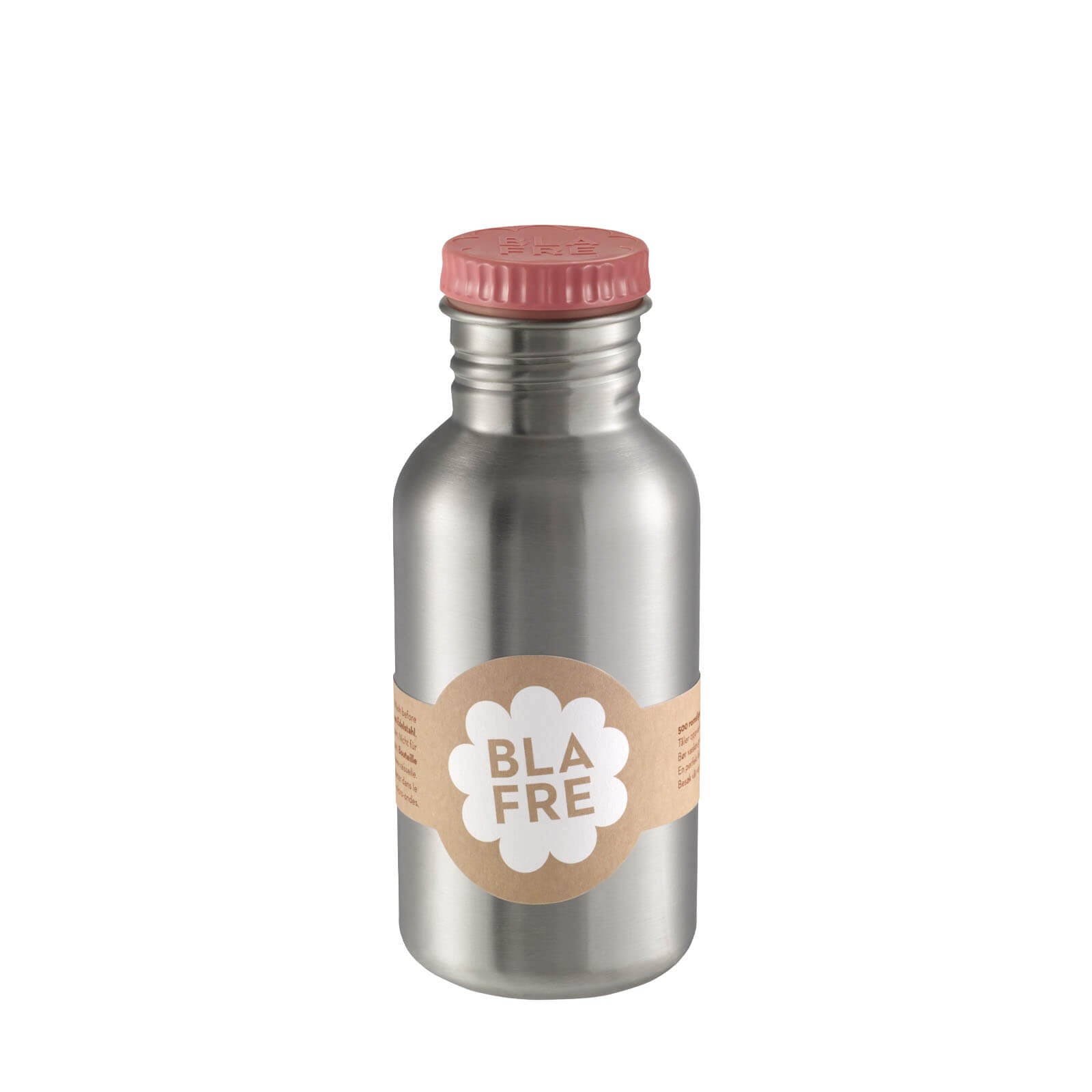 Steel Drinking Bottle 500ml - Pink