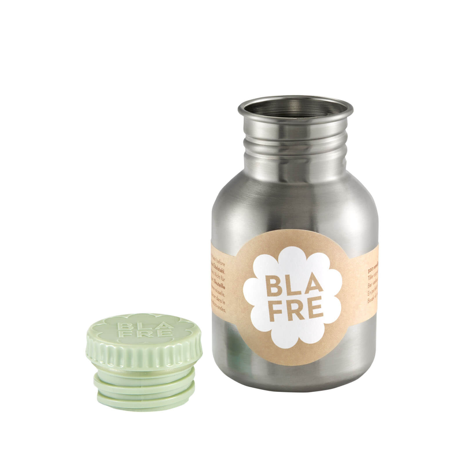 Steel Drinking Bottle 300ml - Light Green