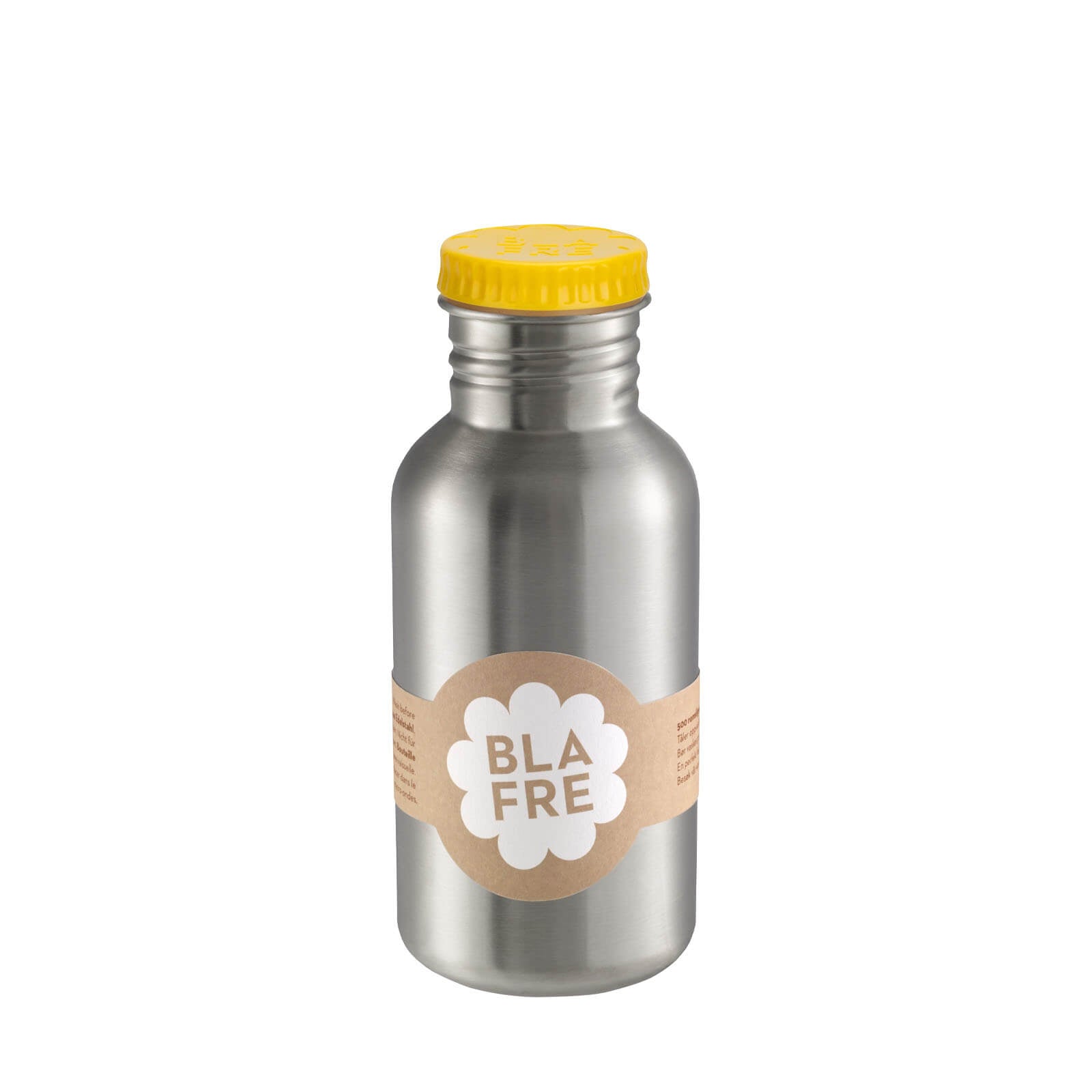 Steel Drinking Bottle 500ml - Yellow