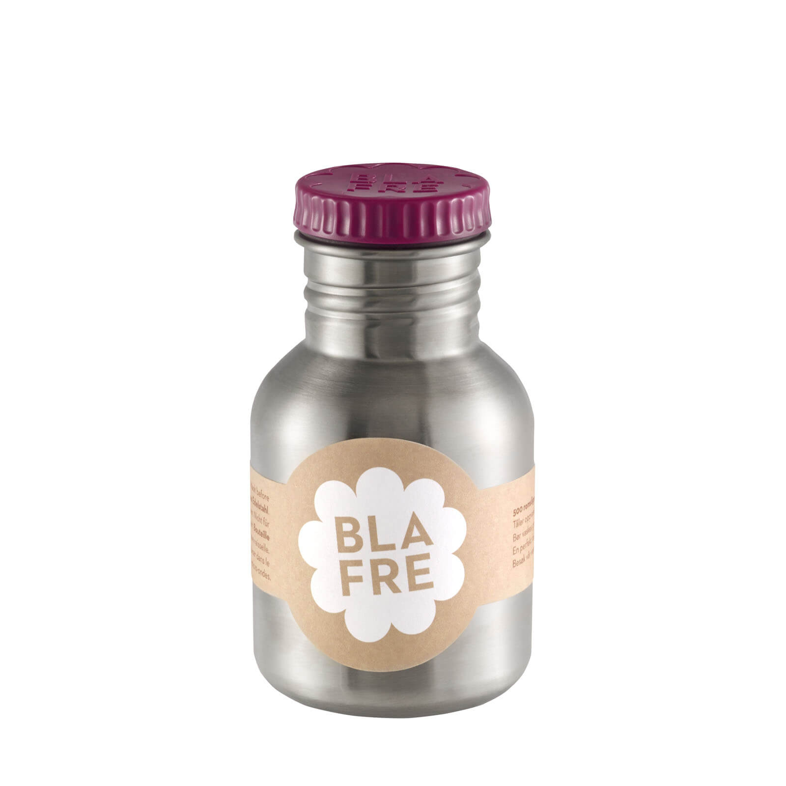 Red Plum Steel Drinking Bottle 300ml