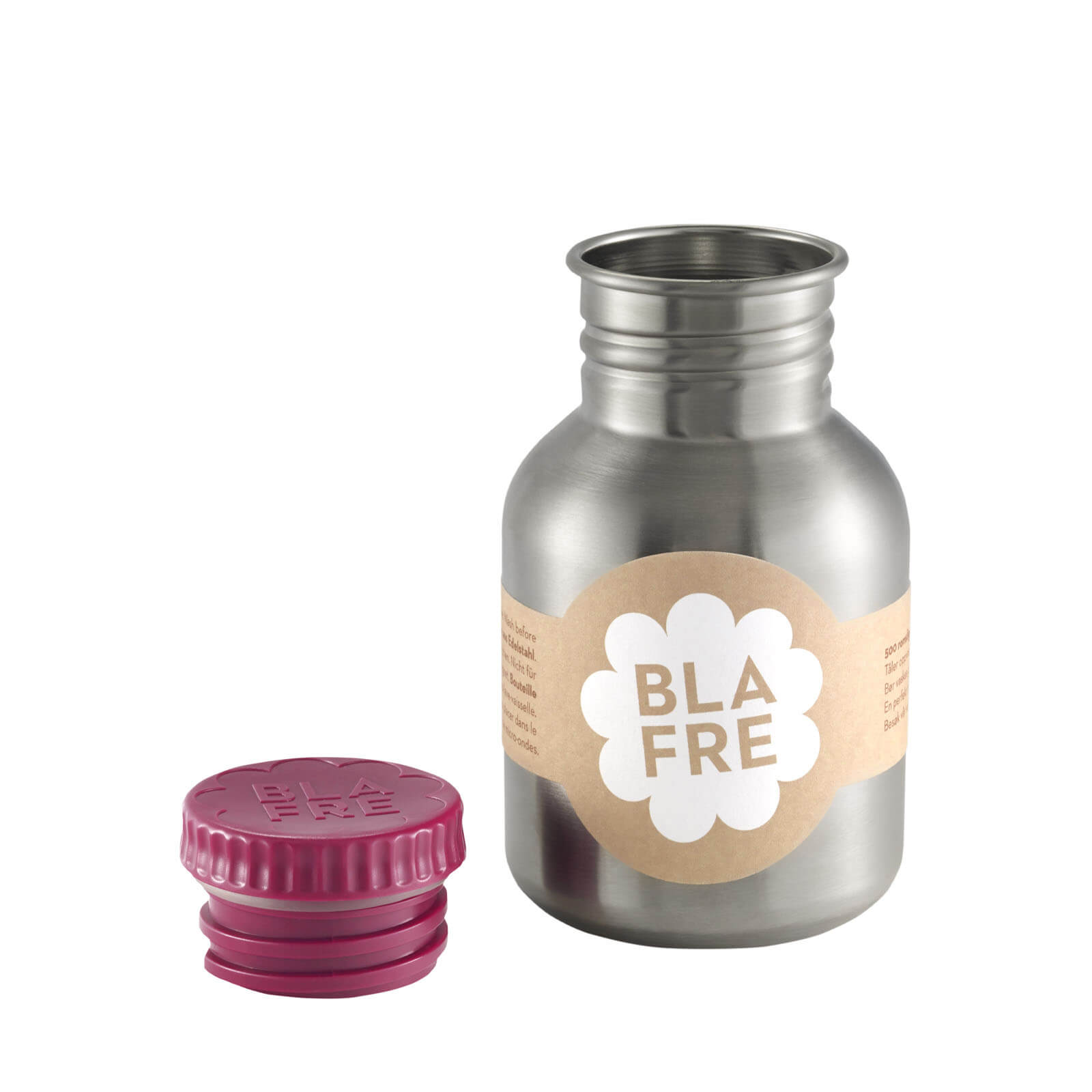Red Plum Steel Drinking Bottle 300ml