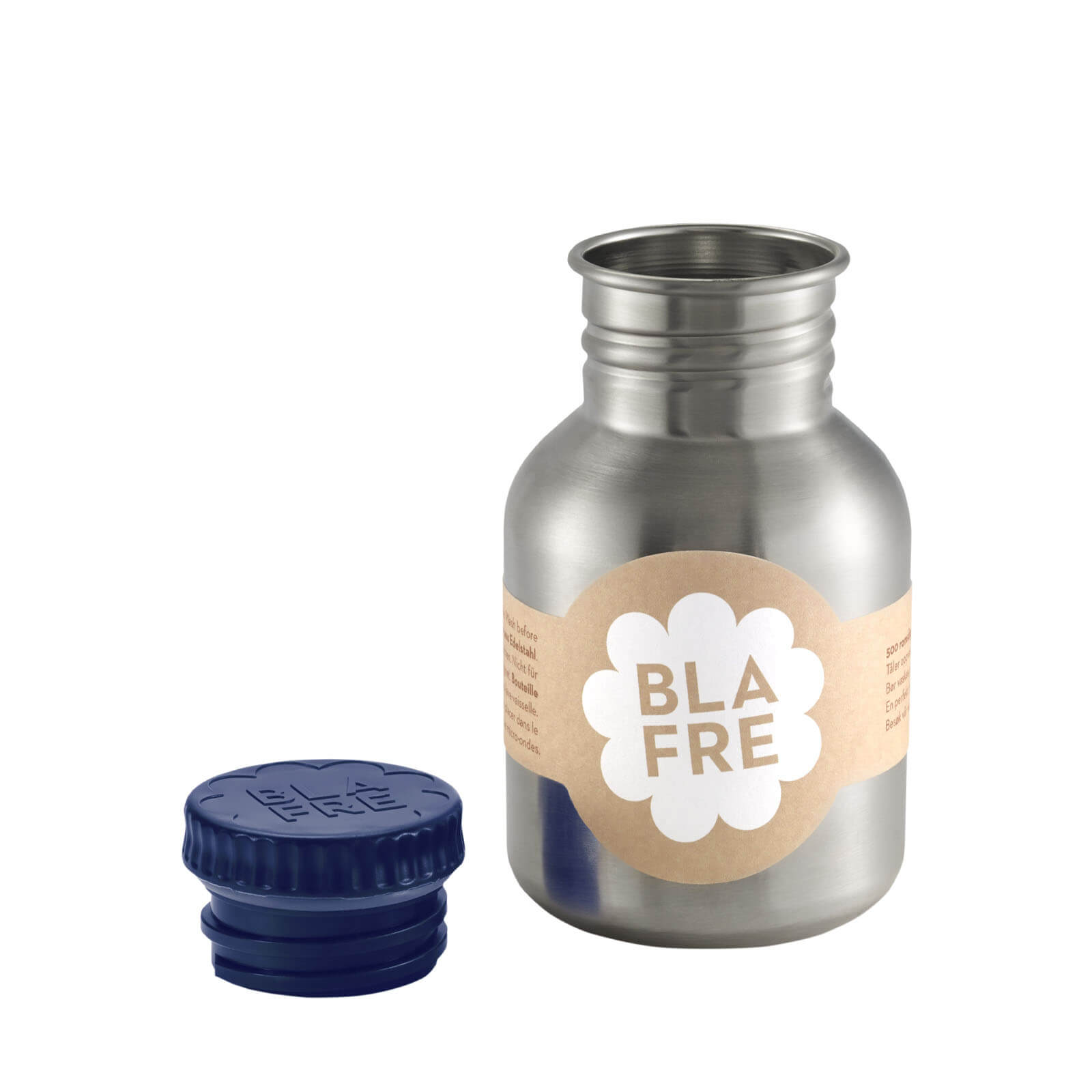 Steel Drinking Bottle 300ml - Navy