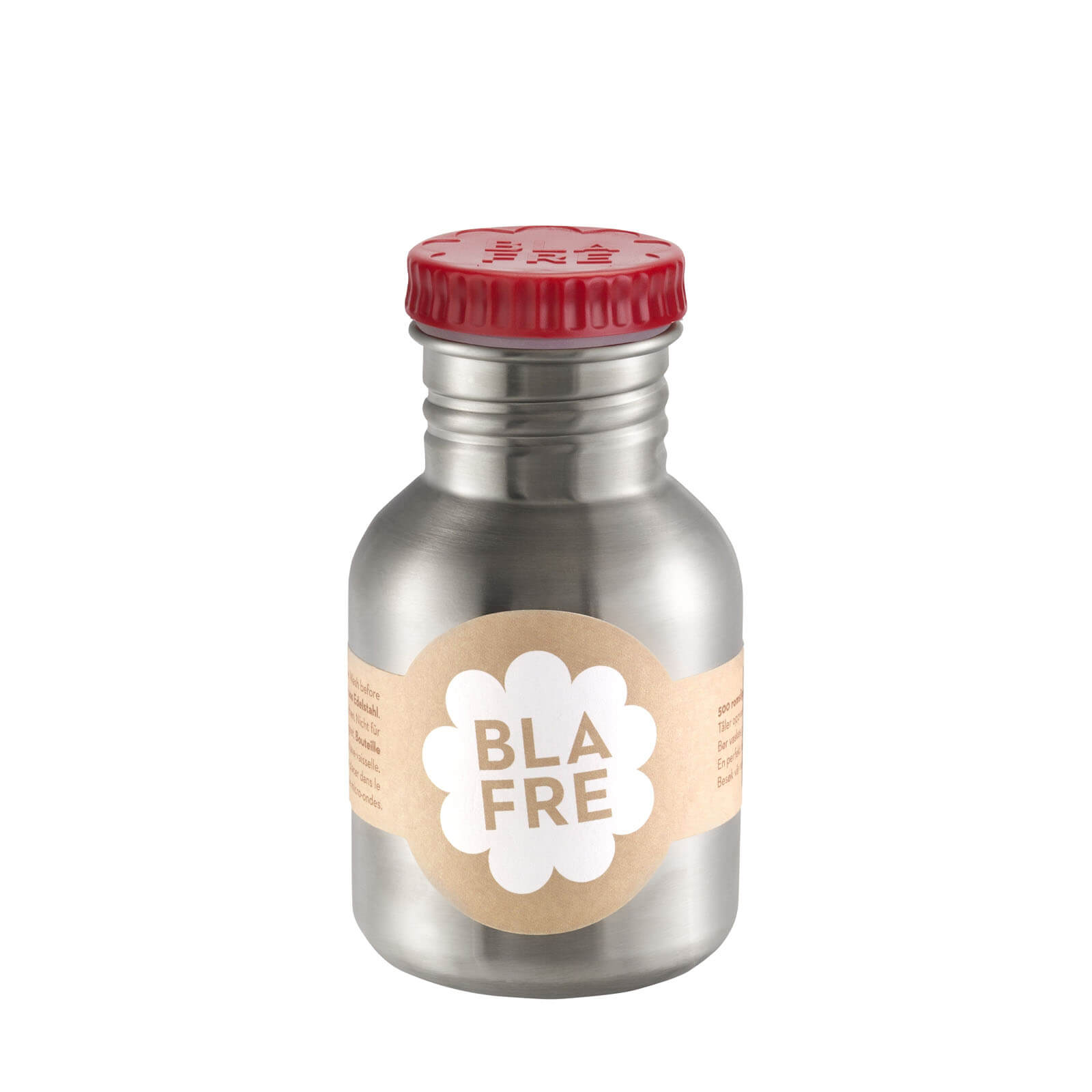 Steel Drinking Bottle 300ml - Red