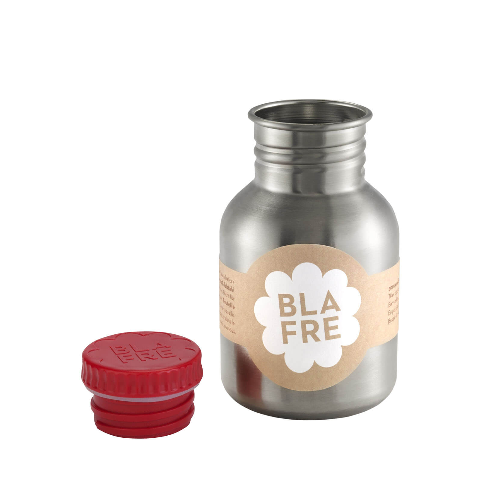 Steel Drinking Bottle 300ml - Red