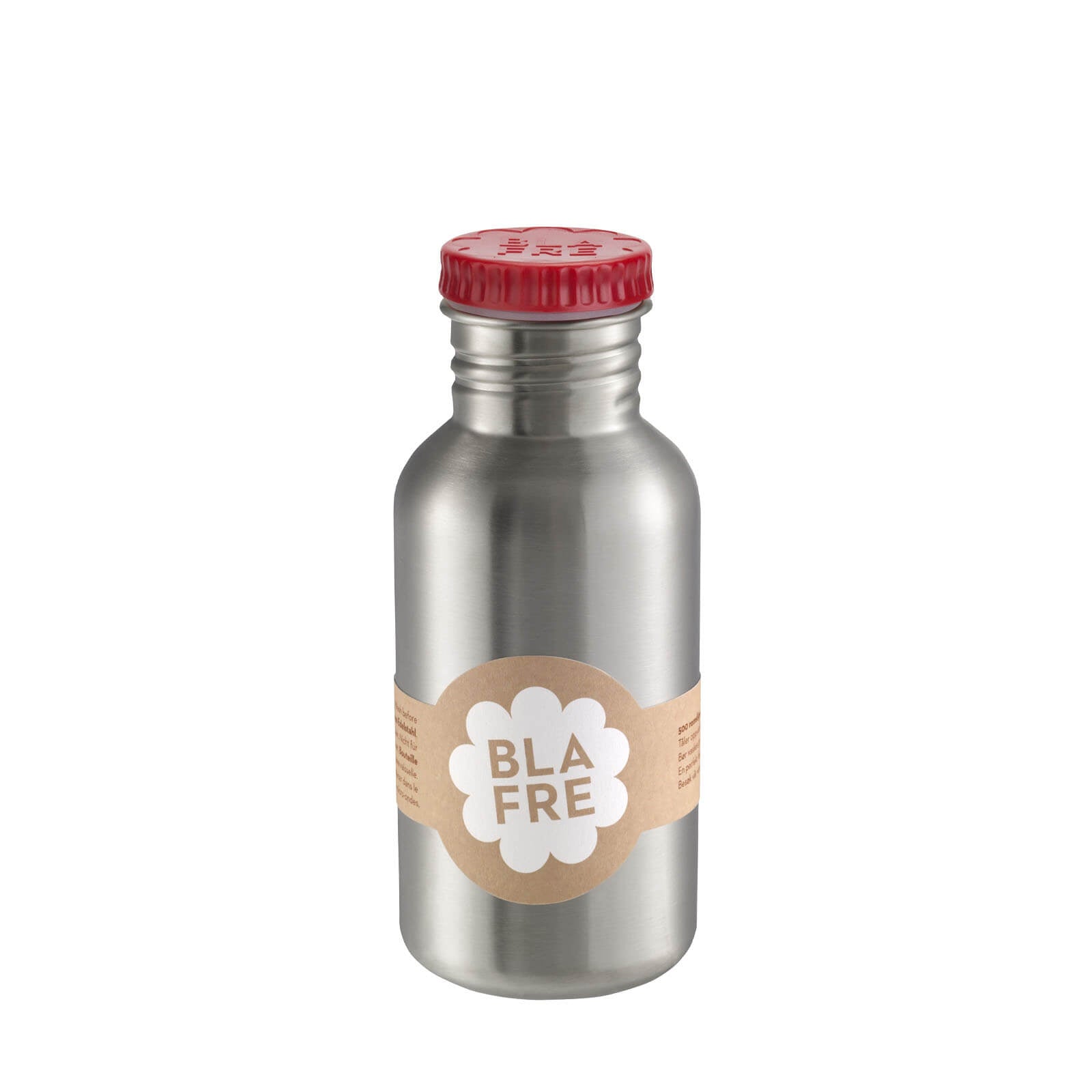 Steel Drinking Bottle 500ml - Red