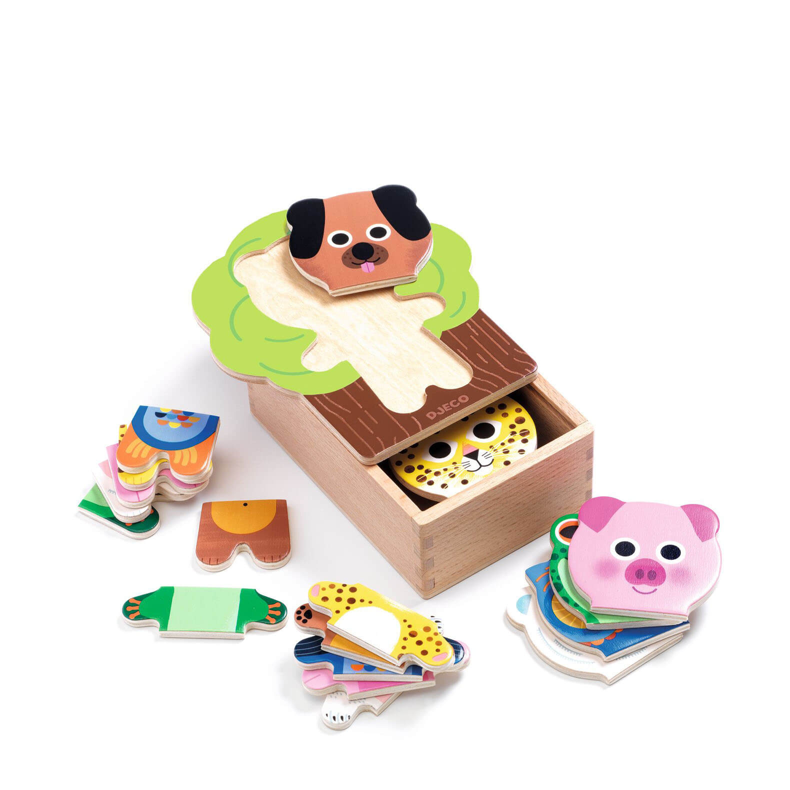 Arbramix Wooden Puzzle Box by Djeco