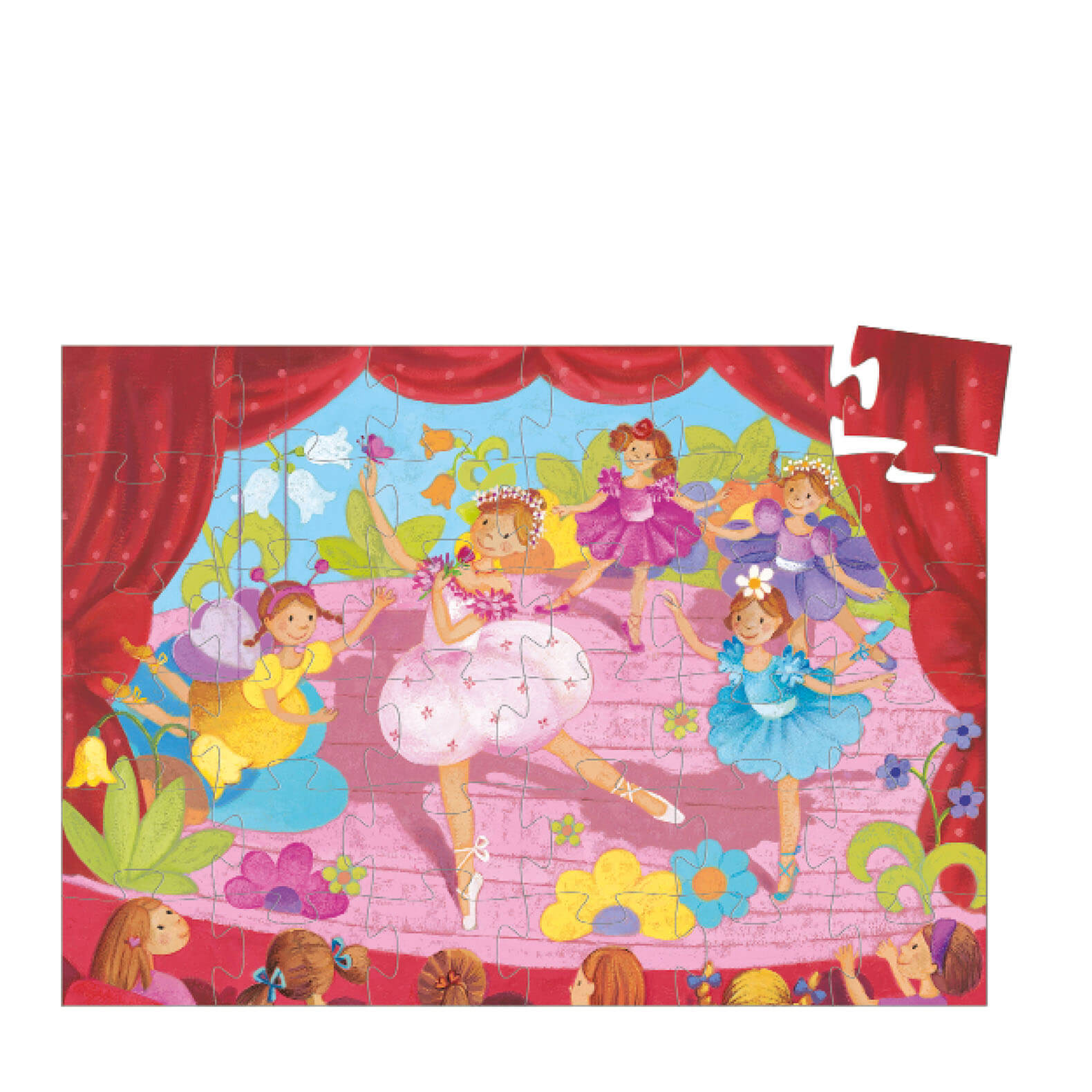 Silhouette 36 Piece Puzzle - The Ballerina