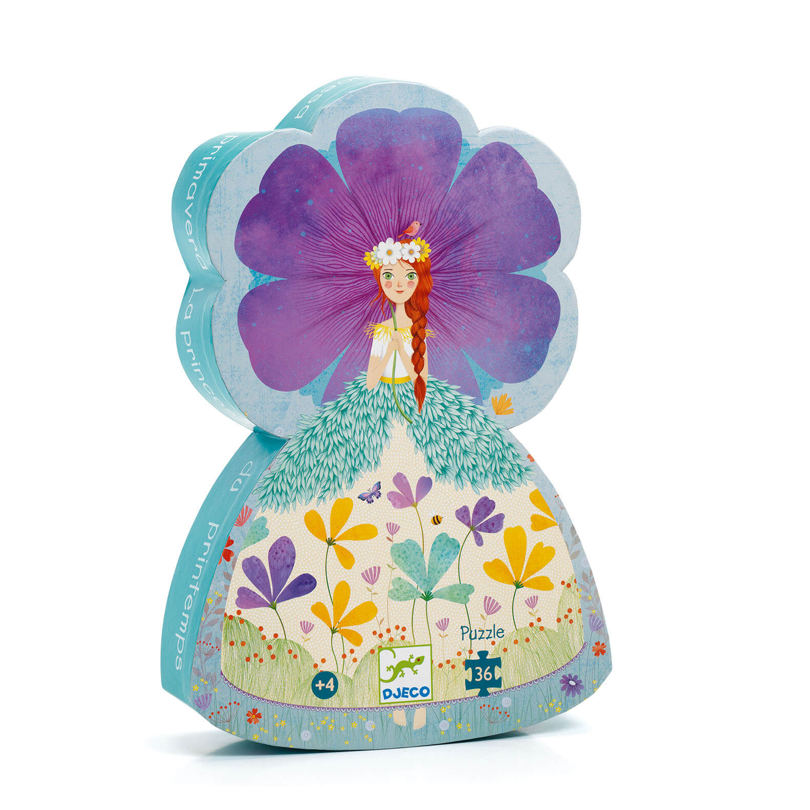 Silhouette 36 Piece Puzzle - Spring Princess