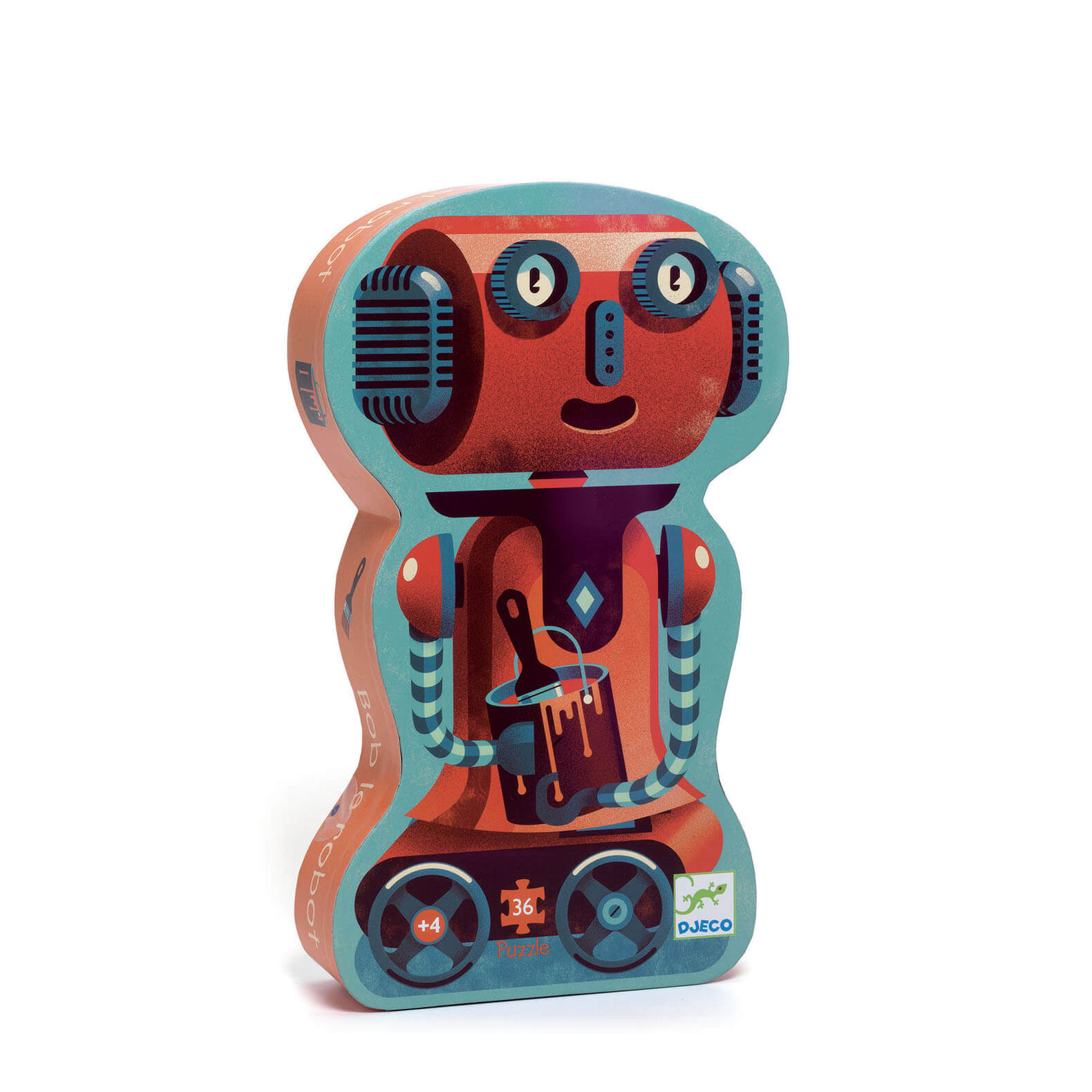 Silhouette 36 Piece Puzzle - Bob The Robot