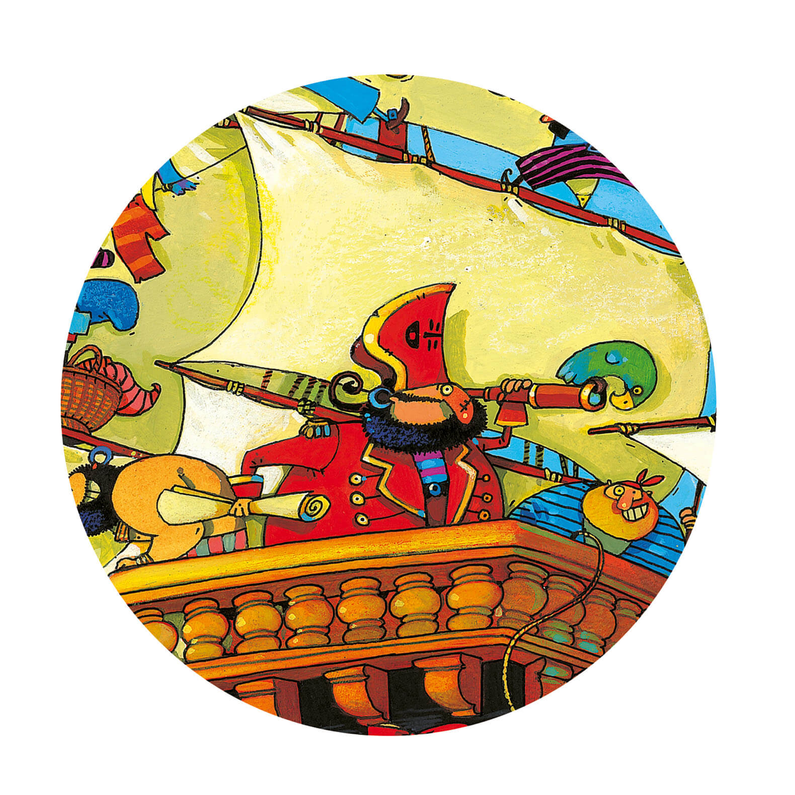 Silhouette 54 Piece Puzzle - Barbarossas Boat